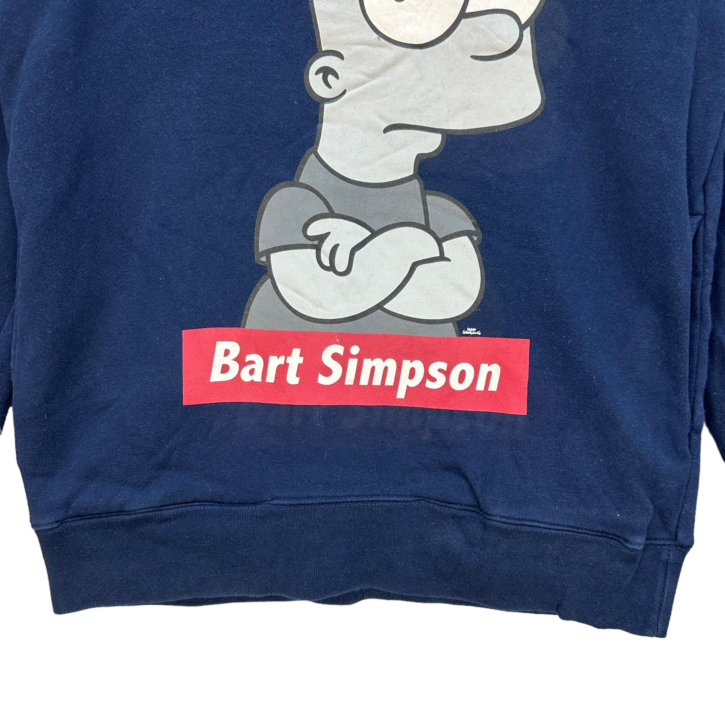 Cartoon Network × The Simpsons BART SIMPSON GRAPHIC PRINT HOODIES #8676-020 Size US M / EU 48-50 / 2 - 5 Thumbnail