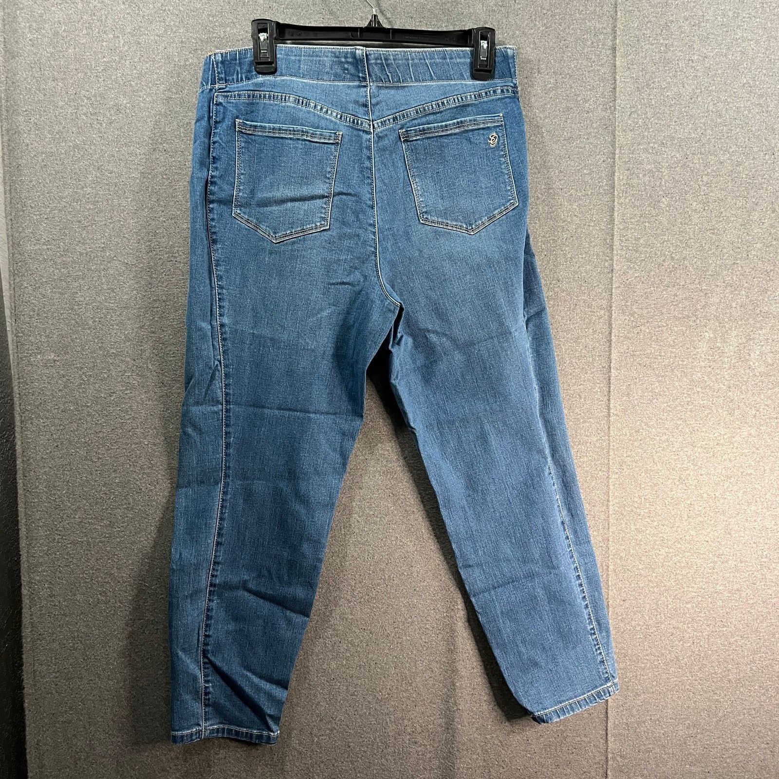 Other Susan Graver Petite So Slimming Pull On Ankle Jean Medium Size 36" / US 14 / IT 50 - 2 Thumbnail