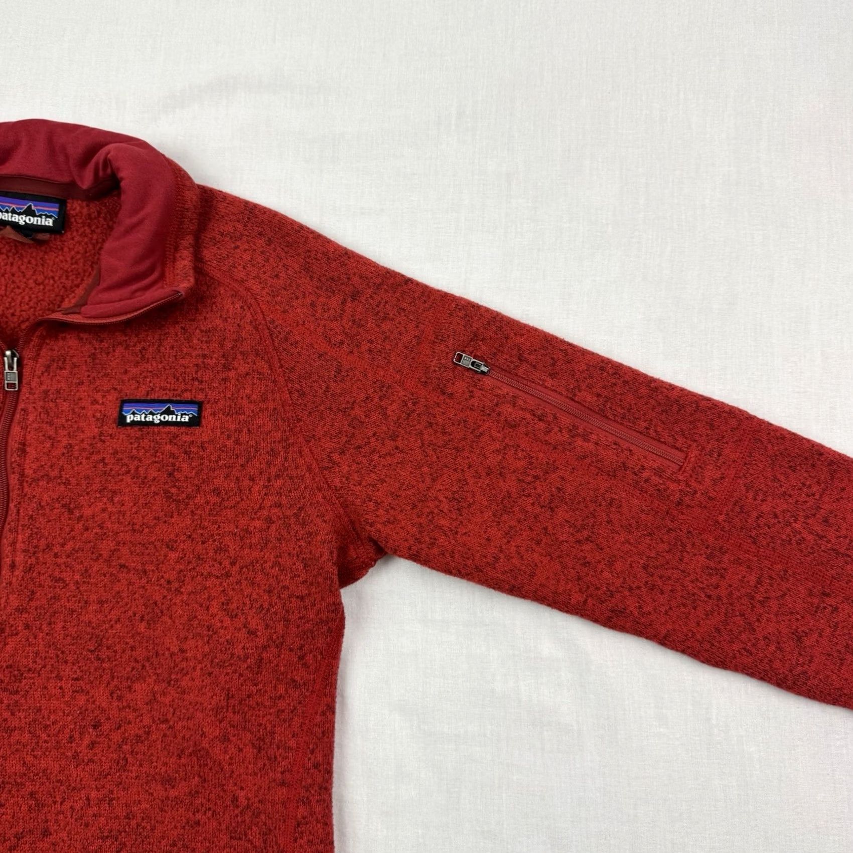 Patagonia Patagonia Better Sweater Jacket Womens Medium Red Collared Zip Fall 2016 B Size M / US 6-8 / IT 42-44 - 4 Thumbnail