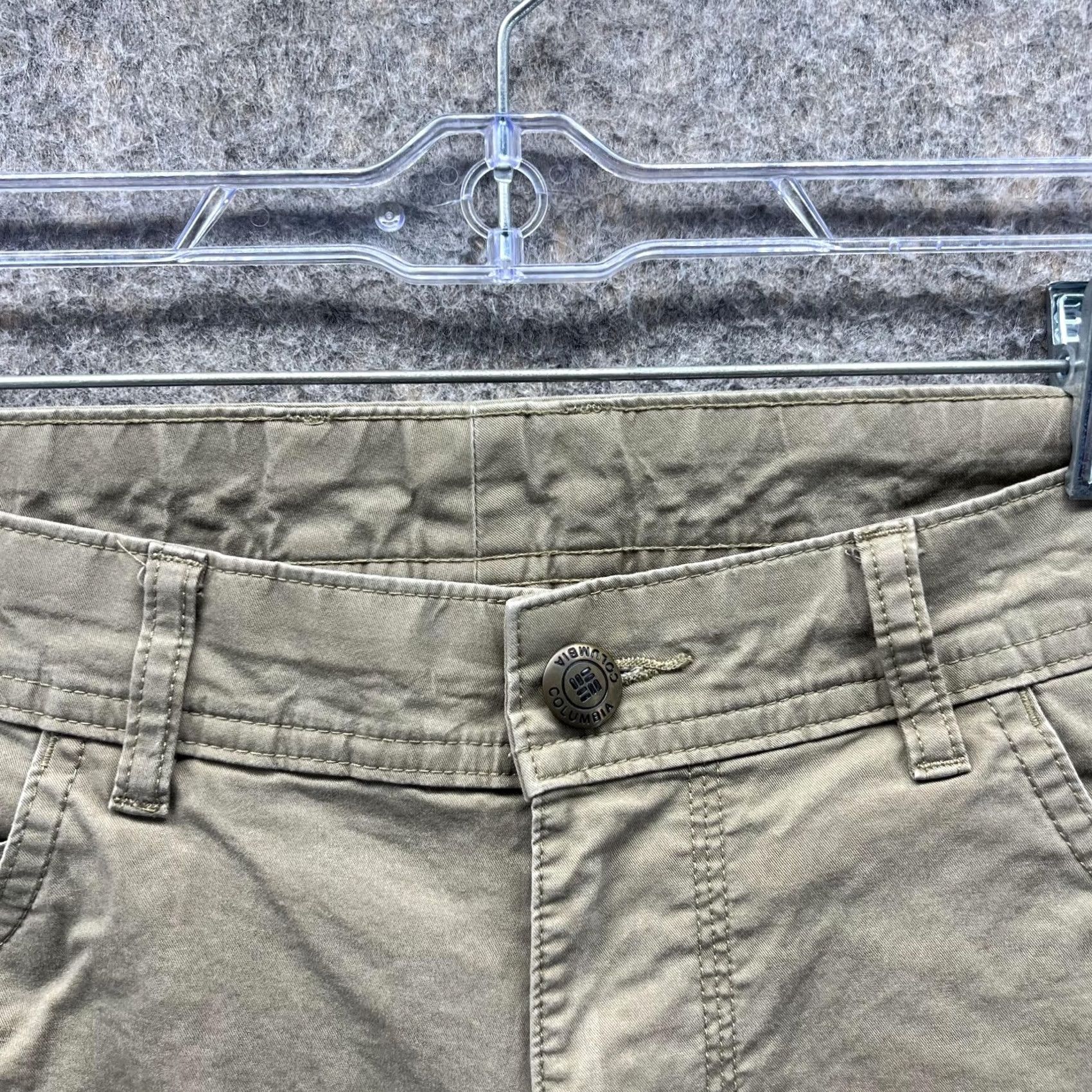Vintage Columbia Pants Men 34x30 Chino Flat Front Beige Cotton Vintage No Size US 34 / EU 50 - 5 Thumbnail