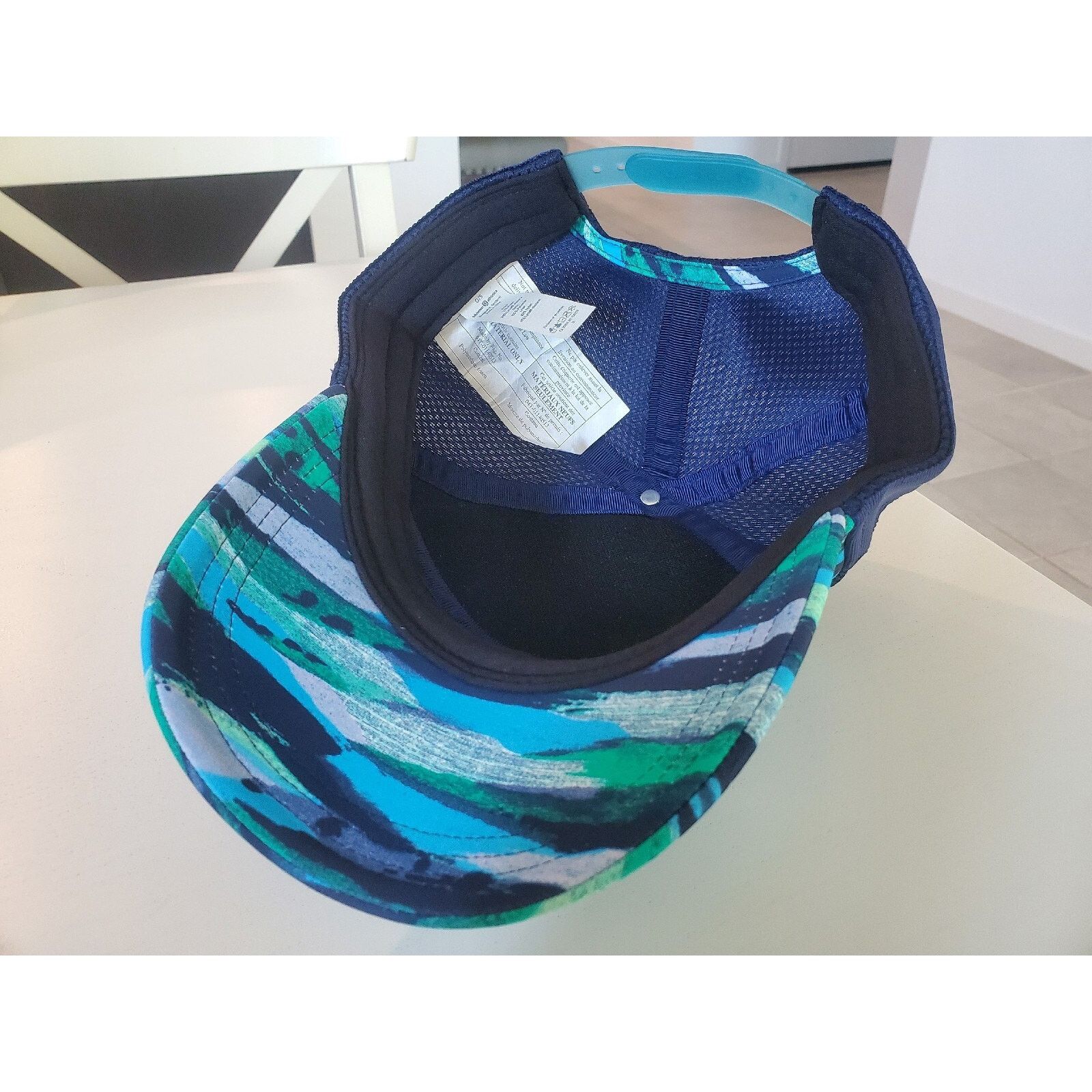 Lululemon Lululemon Dash And Splash Cap Hat Snapback Black Mesh Size ONE SIZE - 6 Thumbnail