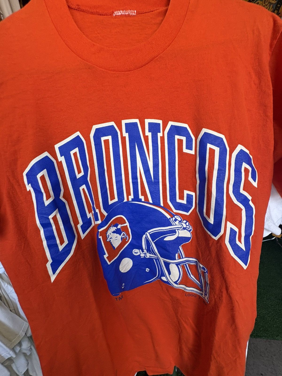 NFL Vintage 1990’s Denver Broncos T-Shirt Size US M / EU 48-50 / 2 - 2 Thumbnail