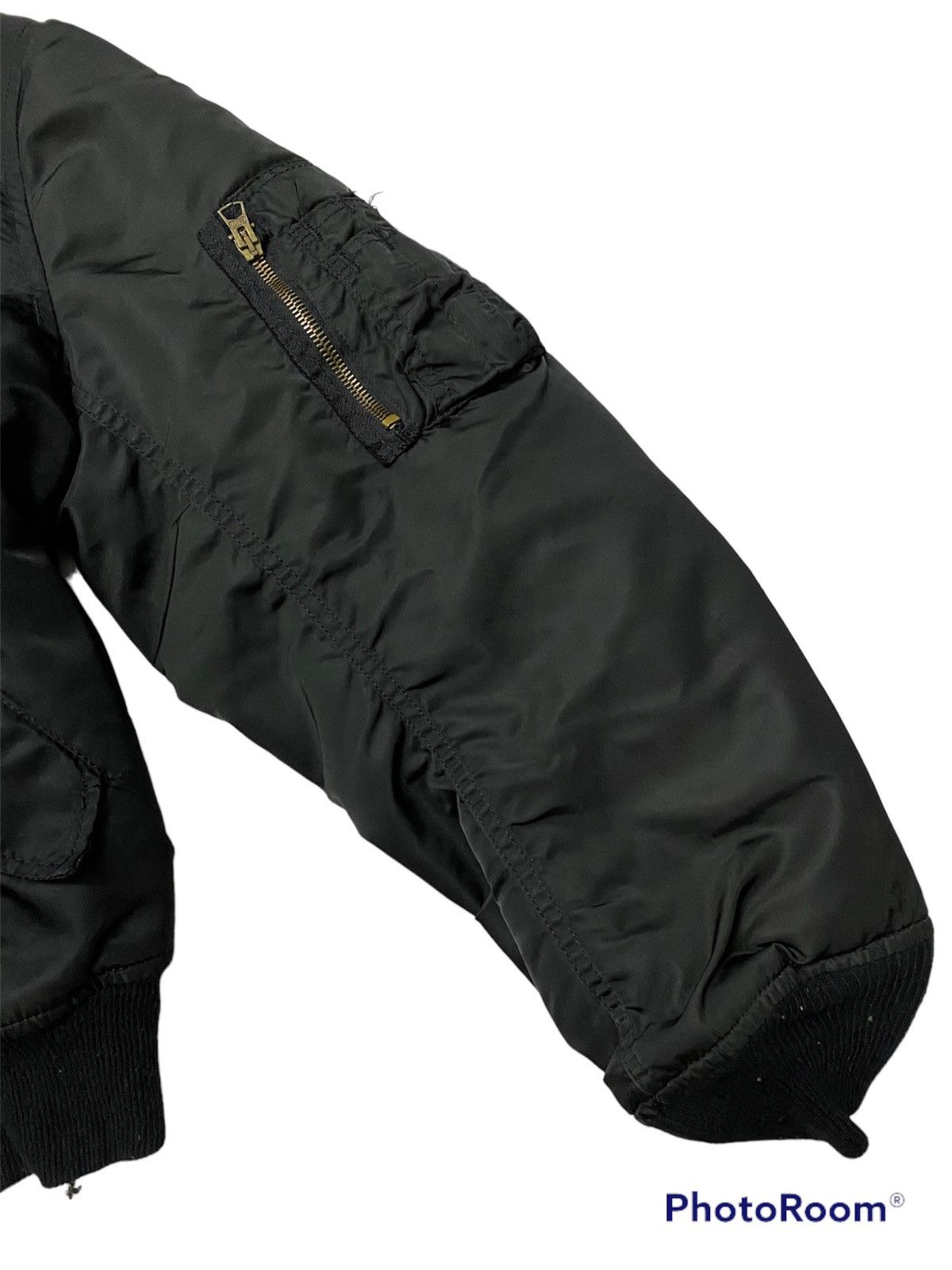 Alpha Industries × Vintage Alpha Industries Bomber Jacket MA-1 Size US L / EU 52-54 / 3 - 4 Thumbnail