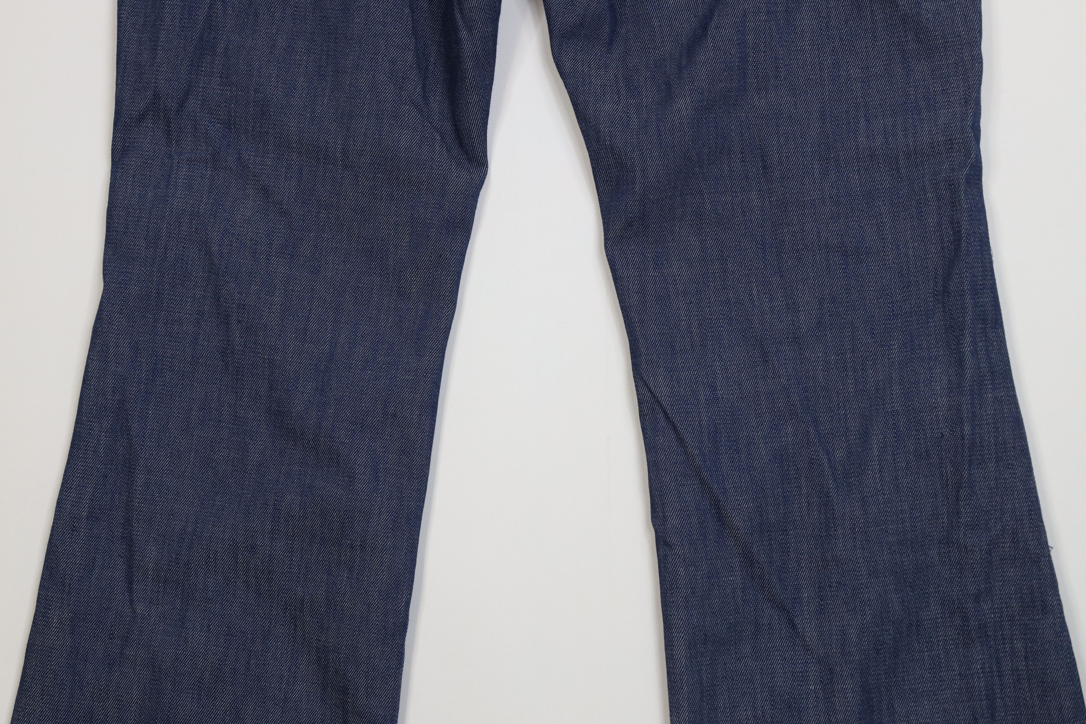 Vintage Vintage 70s Streetwear Wide Leg Bell Bottoms Jeans Blue USA Size US 34 / EU 50 - 12 Thumbnail