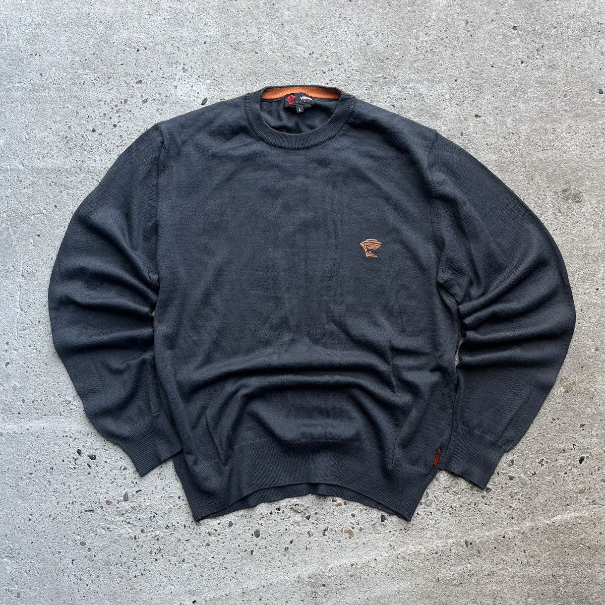 Versace × Versace Jeans Couture × Vintage Vintage Versace sport Sweater Small Embroidered Logo Size US L / EU 52-54 / 3 - 1 Thumbnail