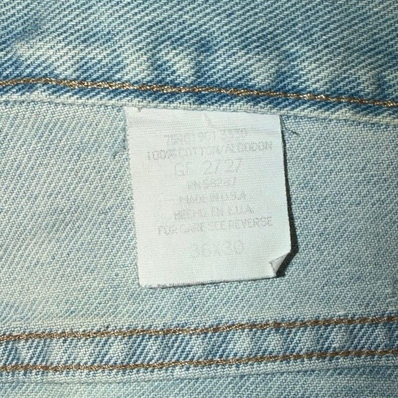 Faded Glory Faded Glory Vintage 90s Light Wash Blue Denim Jeans 36x30 Size US 36 / EU 52 - 4 Thumbnail