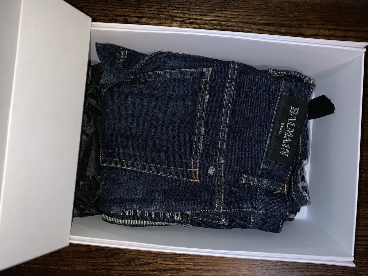 Balmain Balmain Logo-Stripe Skinny Jeans Size US 30 / EU 46 - 3 Thumbnail