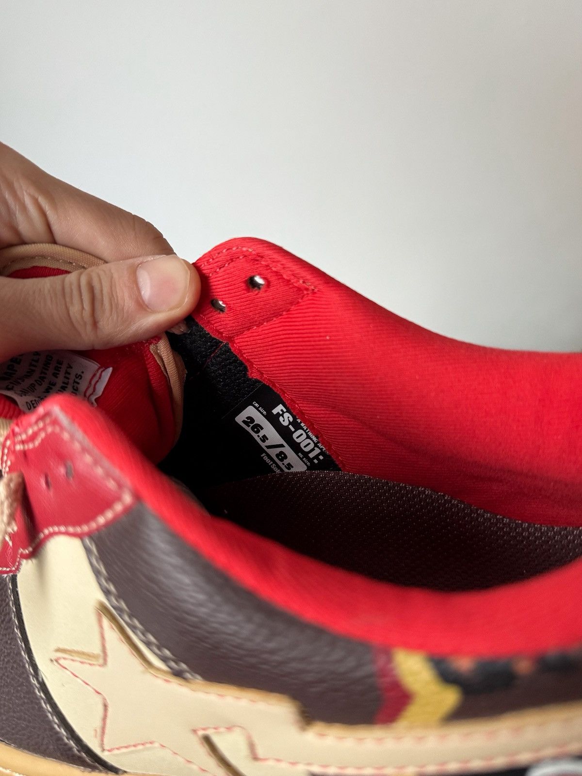 Bape 2007 Bapesta Low Kanye West College Drop Out Size US 8.5 / EU 41-42 - 12 Thumbnail