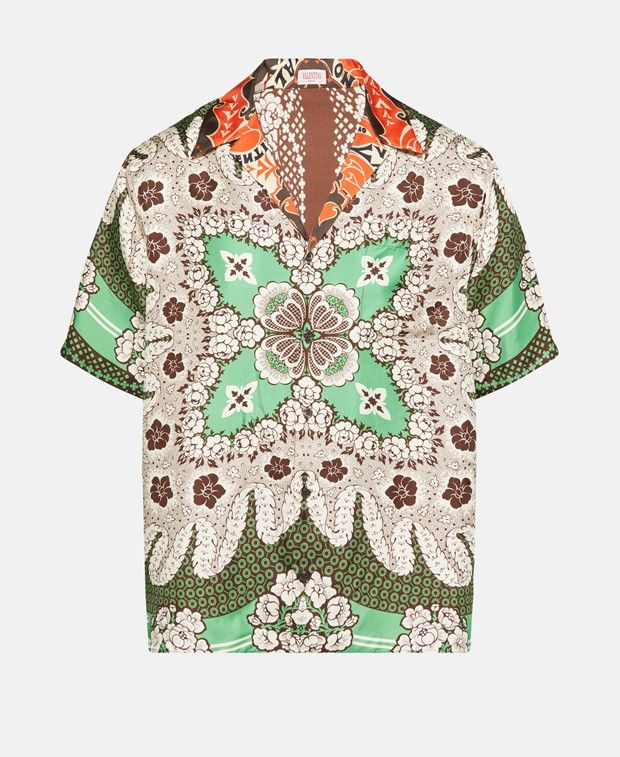 Valentino Silk shirt Size 46R - 1 Preview