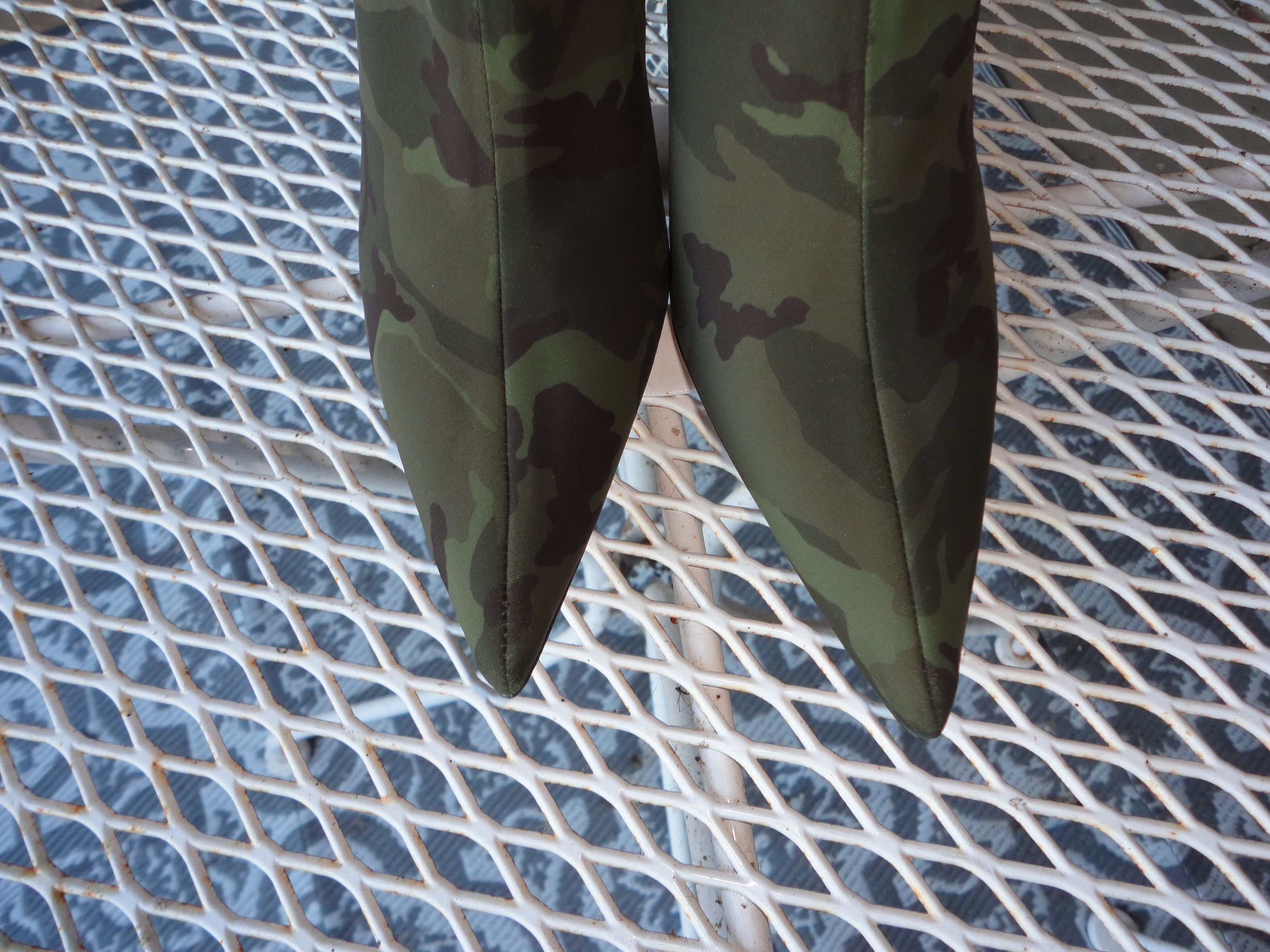 Good American GOOD AMERICAN Camouflage Pointed Toe Stiletto 7.5 Size US 7.5 / IT 37.5 - 2 Thumbnail