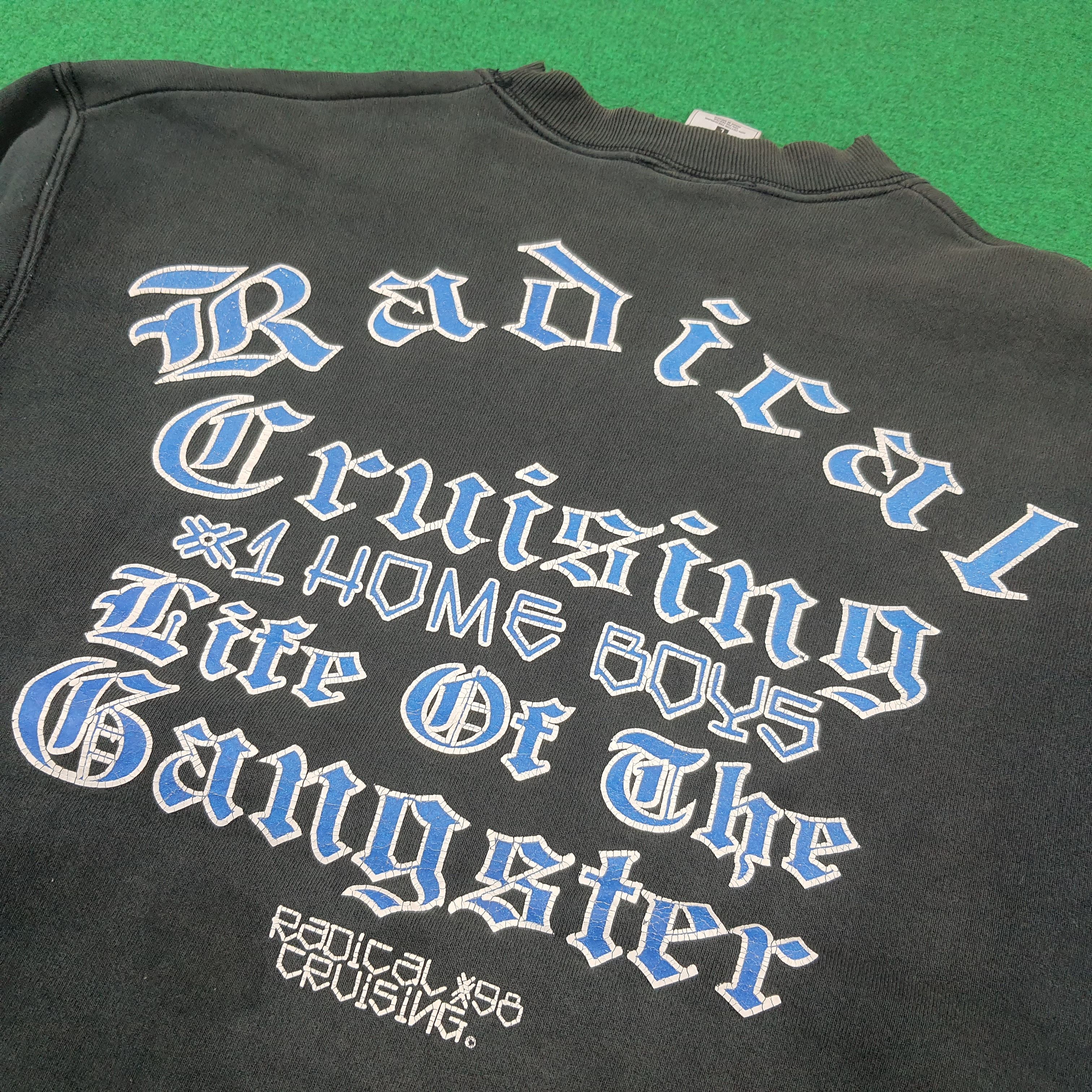 Vintage Vintage 90s Radical Cruising Lowrider Sweatshirt C289N15 Size US M / EU 48-50 / 2 - 2 Thumbnail