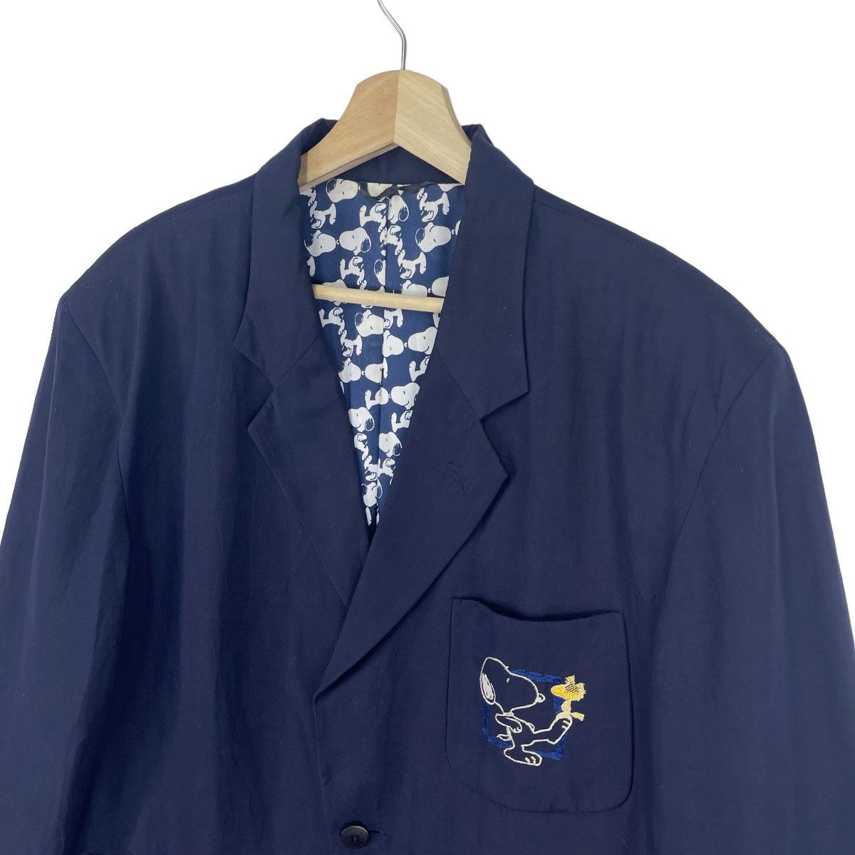 Iceberg × Peanuts × Vintage 99’s Iceberg X Peanuts Over Print Blazer Jacket Size US M / EU 48-50 / 2 - 4 Thumbnail