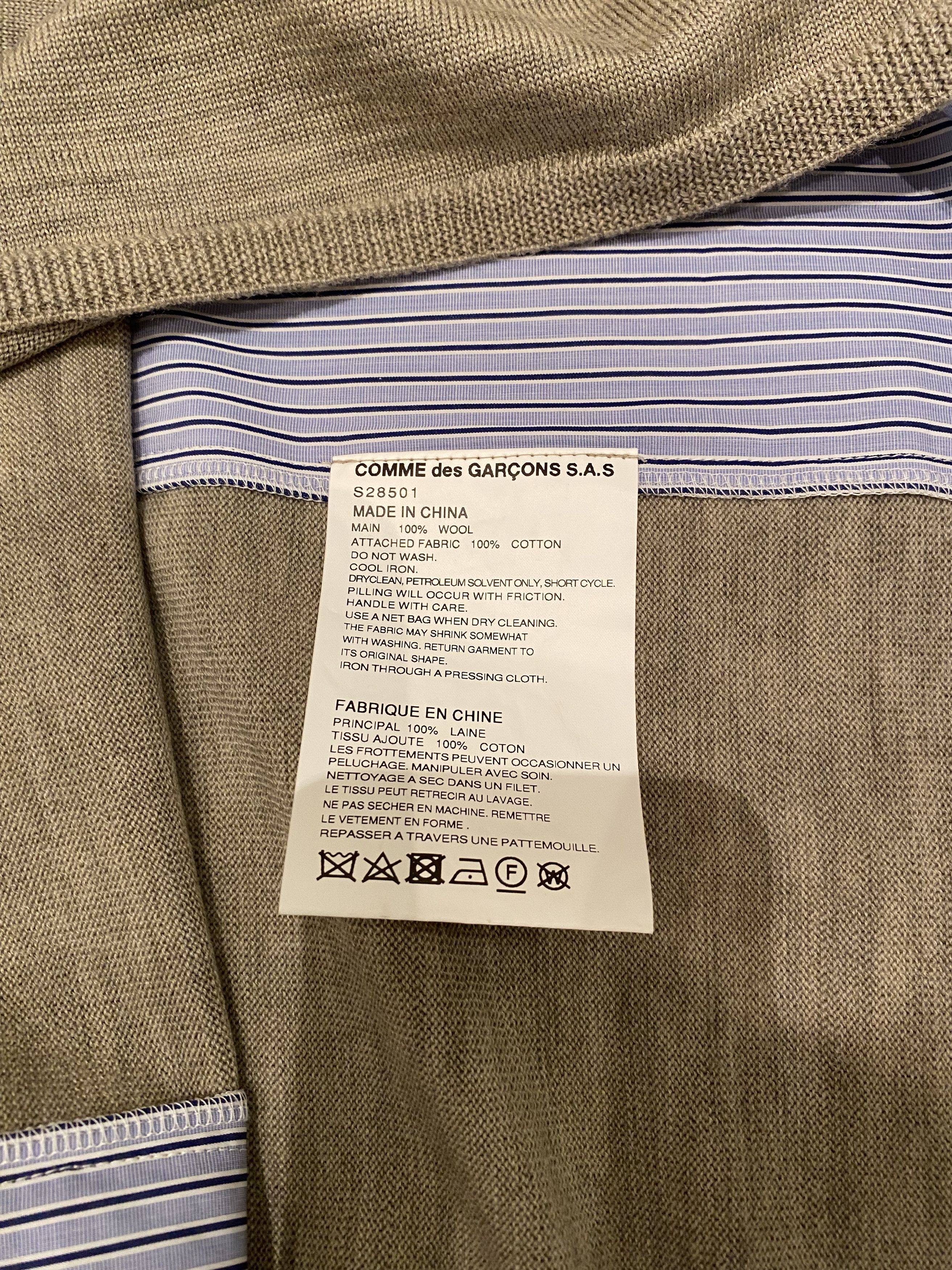 Comme des Garcons SHIRT COMME DES GARCONS SHIRT knit sweater Size US M / EU 48-50 / 2 - 4 Thumbnail