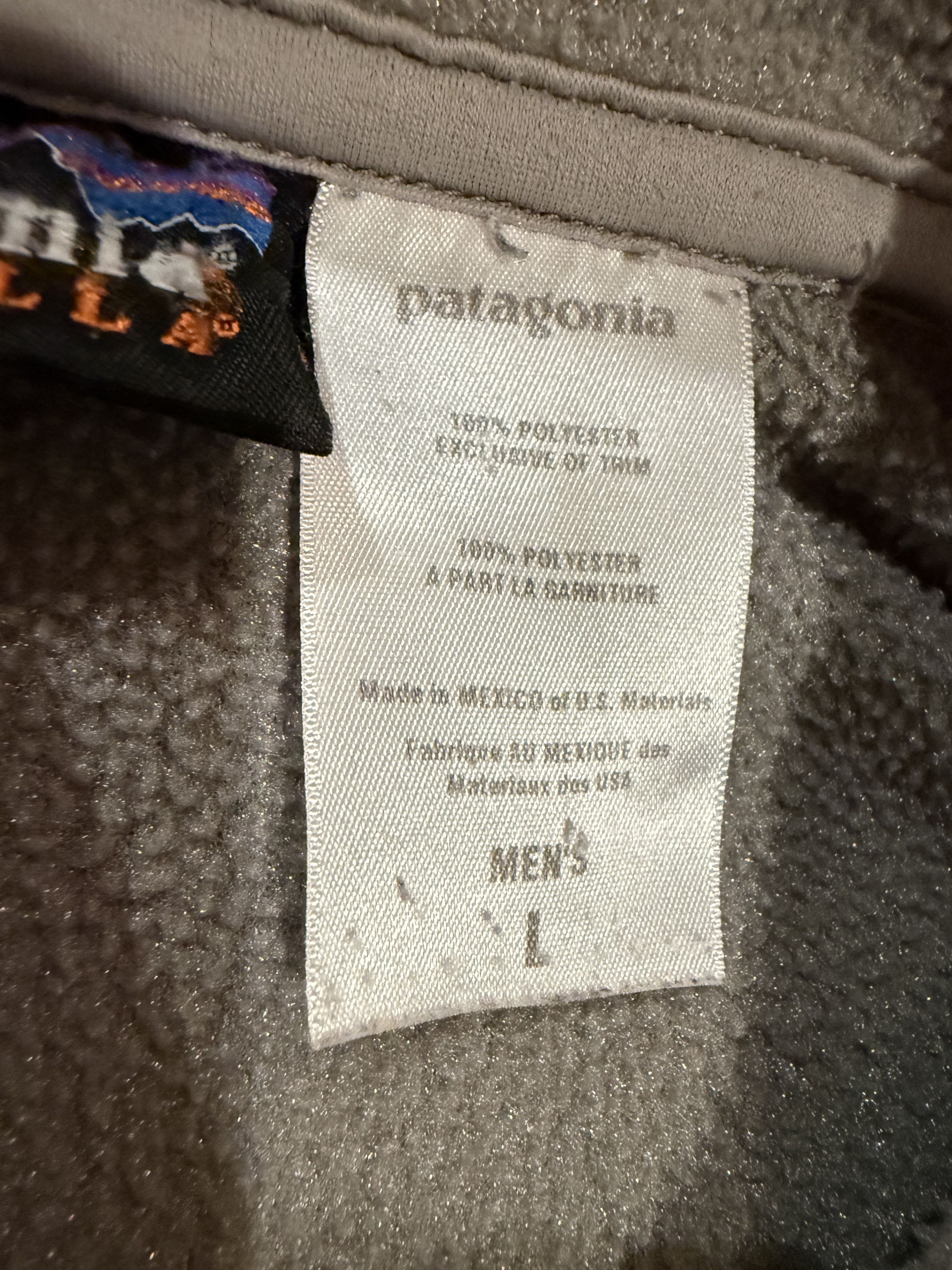 Patagonia Vtg Patagonia Synchilla 90s Fleece — Grey— Men's Large Size US L / EU 52-54 / 3 - 7 Thumbnail