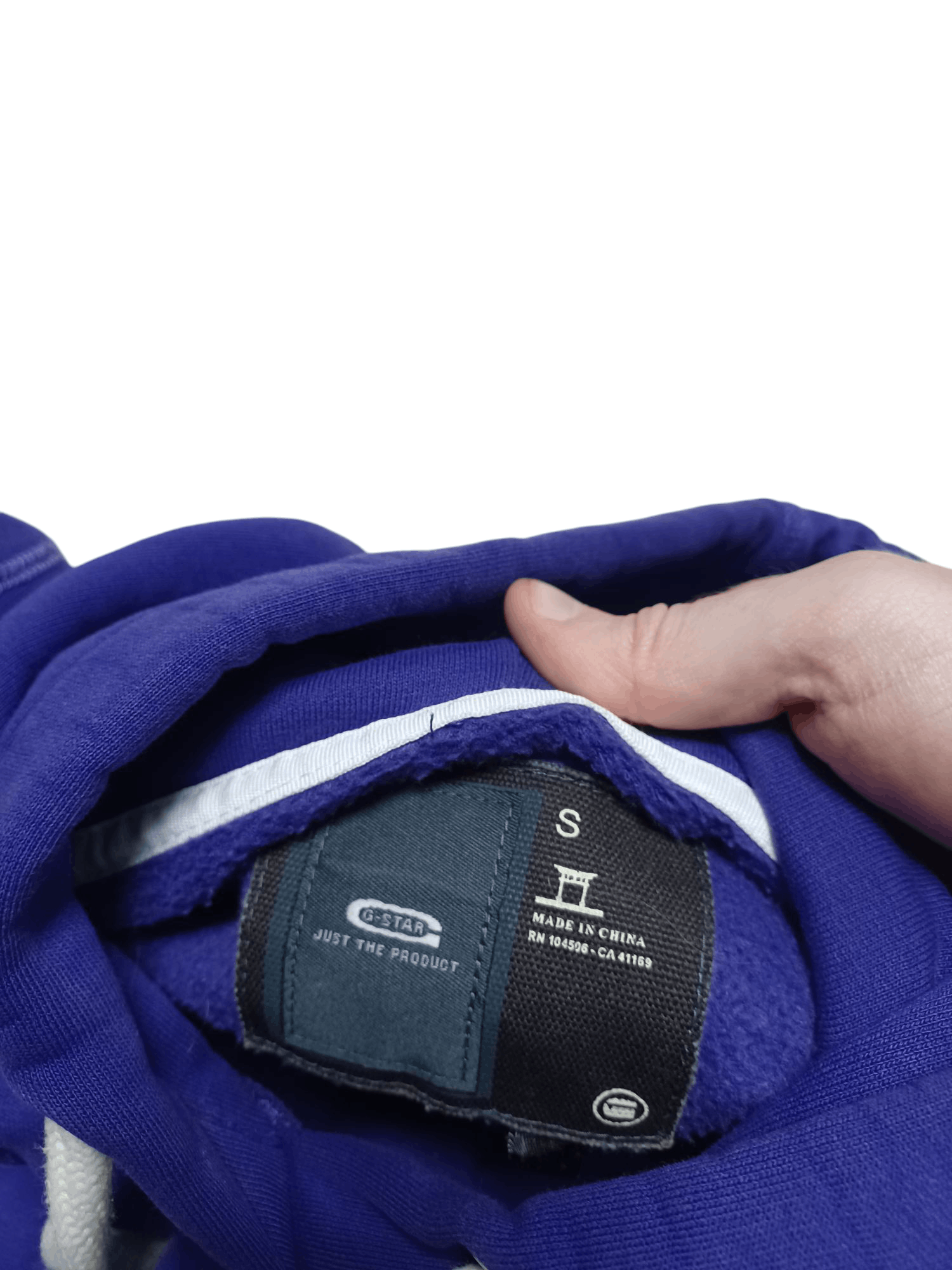 G-Star G STAR RAW BIGLOGO FIRE VIOLET HOODIE AVANT GARDE Size US S / EU 44-46 / 1 - 4 Thumbnail