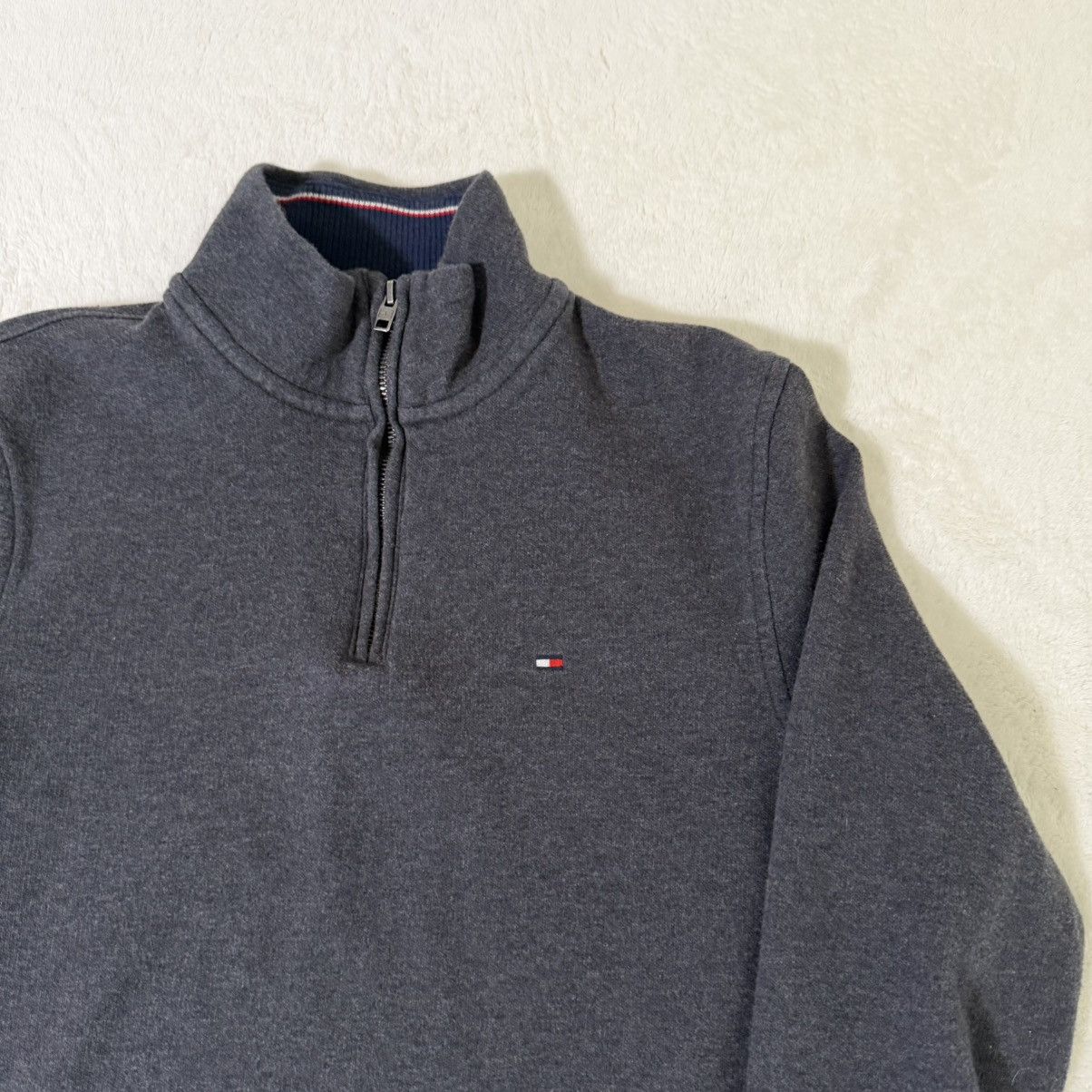 Tommy Hilfiger y2k Tommy Hilfiger quarter-zip sweatshirt Size US S / EU 44-46 / 1 - 2 Thumbnail