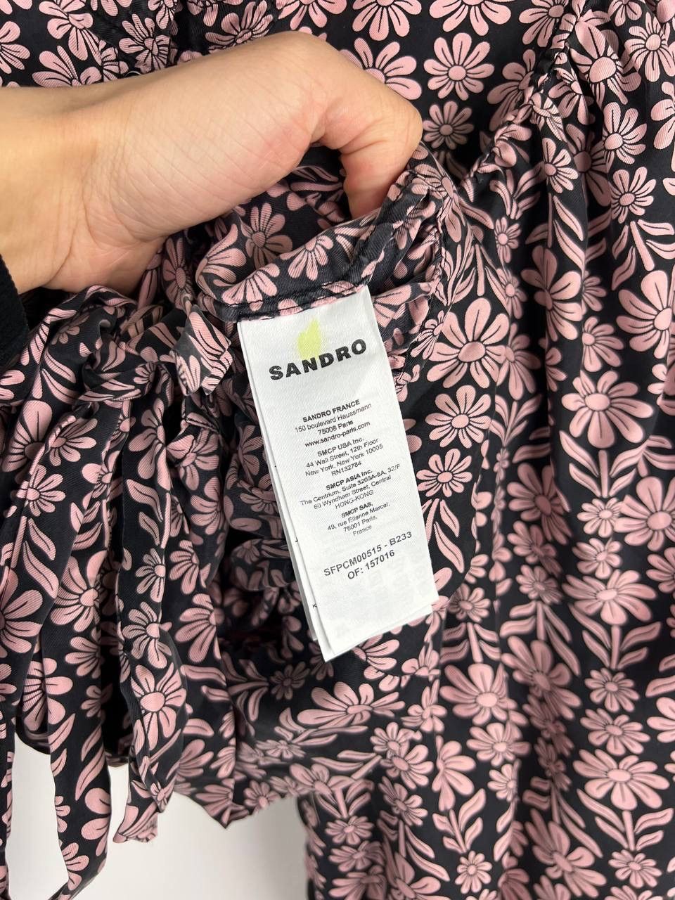 Sandro Sandro Paris luxury shirt woman size XS Size XS / US 0-2 / IT 36-38 - 4 Thumbnail