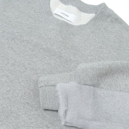 Facetasm o1mle1124 Faux Fur Sweater in Grey Size US XL / EU 56 / 4 - 3 Thumbnail