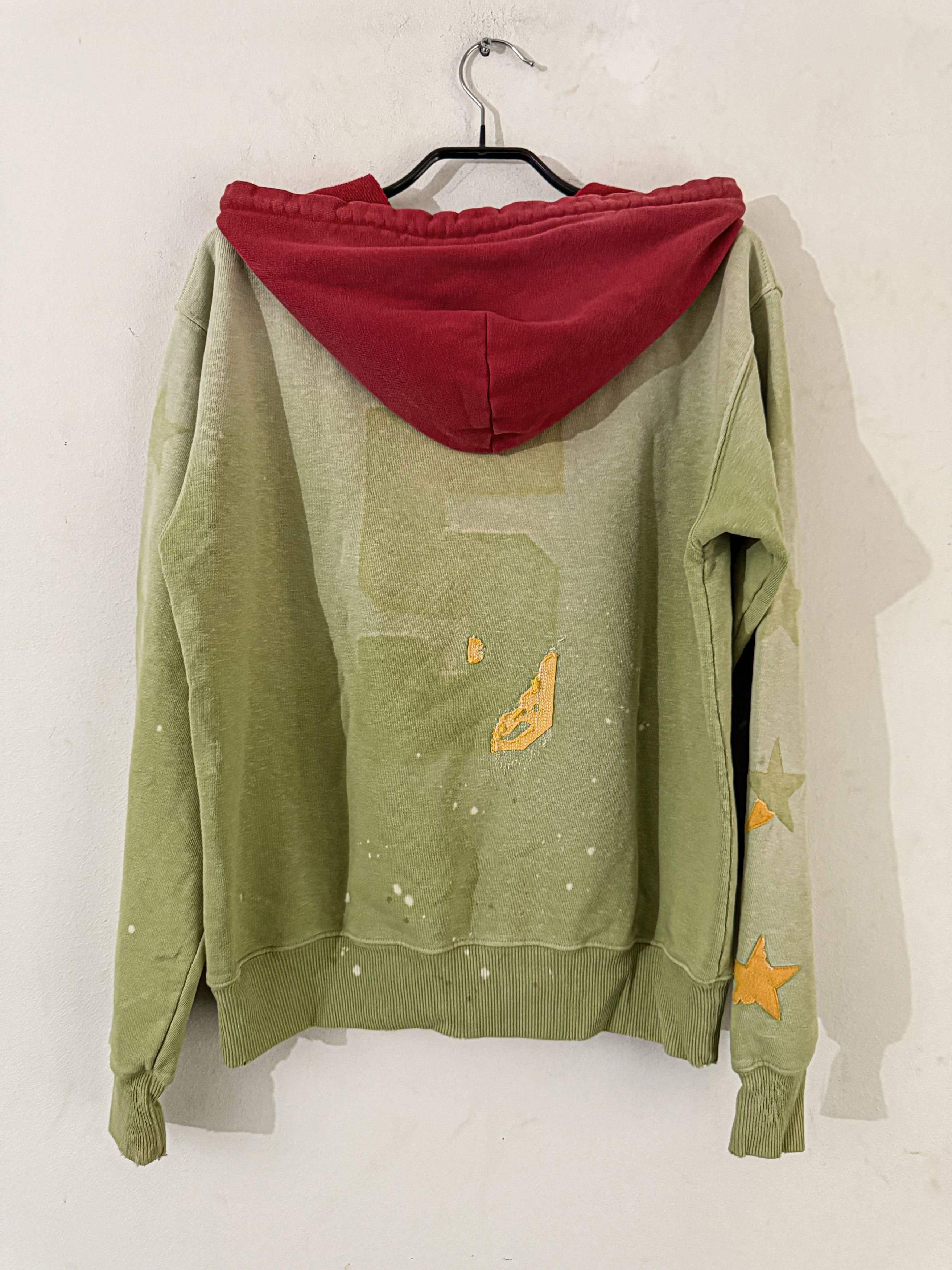 Kapital Kapital Moon Green/Red Hoodi Size US M / EU 48-50 / 2 - 3 Thumbnail