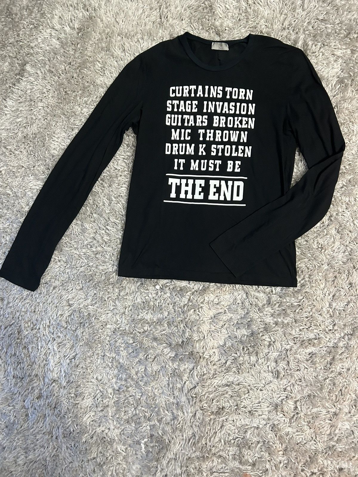 Dior Dior Homme AW05 “The End” Runway long sleeve | Grailed