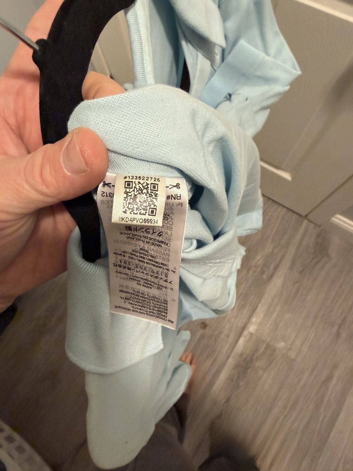 Y-3 Men Y-3 Polo Blue Size Medium Size US M / EU 48-50 / 2 - 4 Thumbnail