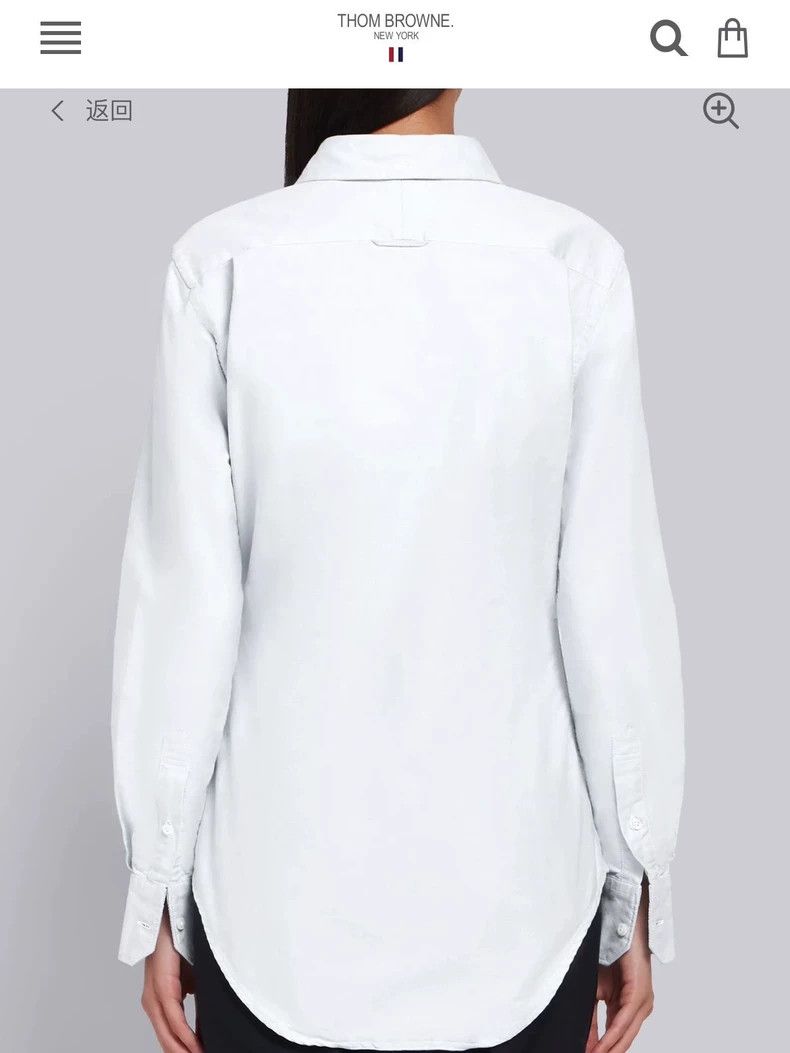 Thom Browne Thom Browne Classic three-color standard shirt 2505-Nextarr Size S / US 4 / IT 40 - 7 Thumbnail