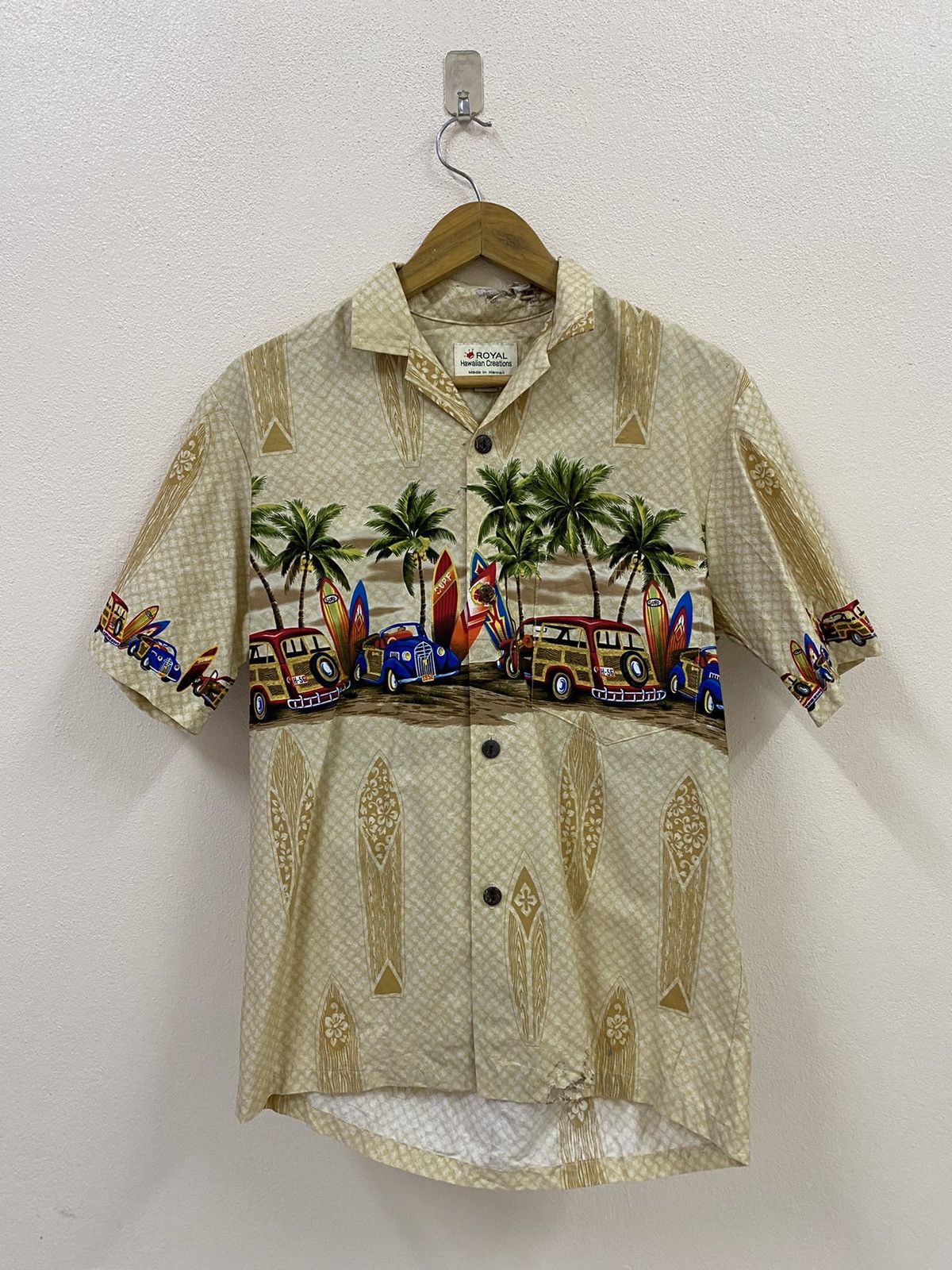 Other Rare Vtg Hawaian Shirt ( Damage ) Size US M / EU 48-50 / 2 - 2 Thumbnail
