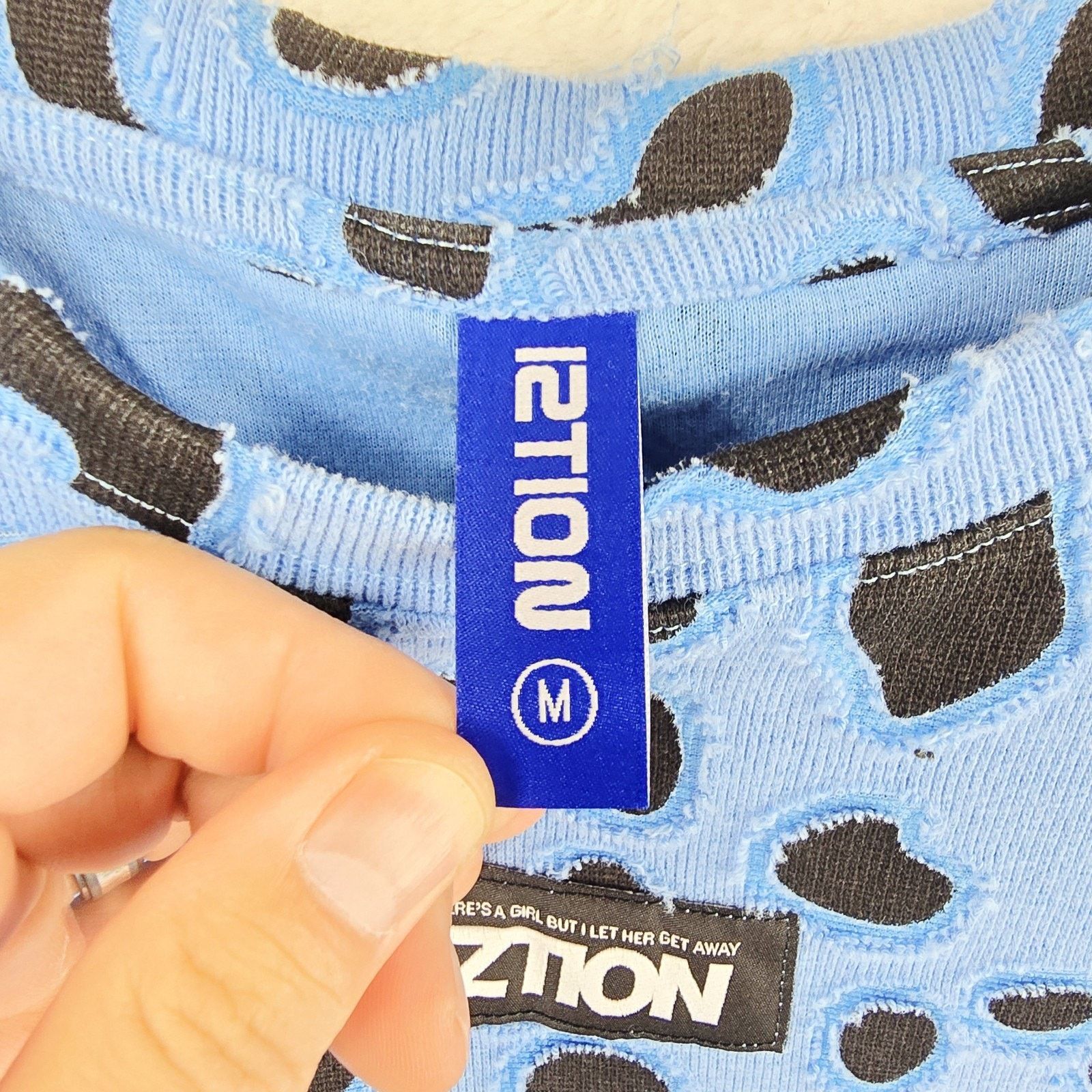 Other Bangboy X Iztion Boxy Shirt Mens Medium Blue Leopard Size US M / EU 48-50 / 2 - 5 Thumbnail