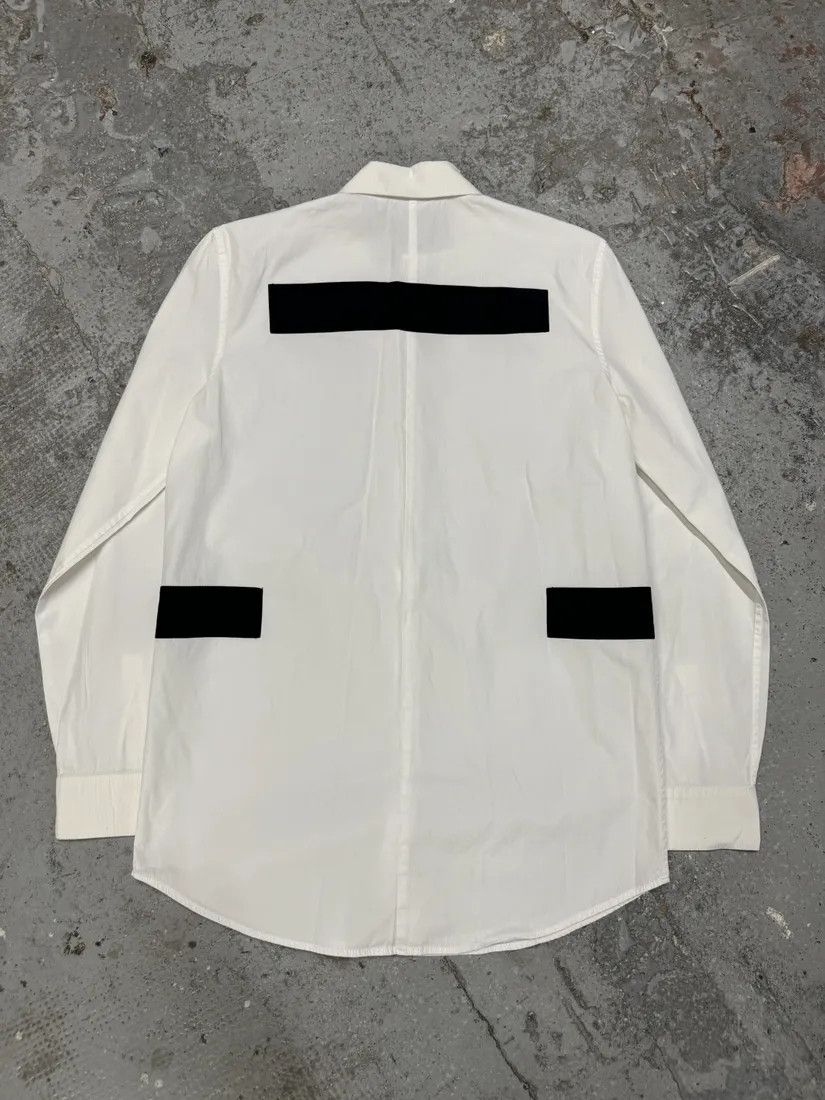Designer × Givenchy × Vintage Givenchy Sample White & Black Contemporary Sample Shirt Size US S / EU 44-46 / 1 - 4 Thumbnail