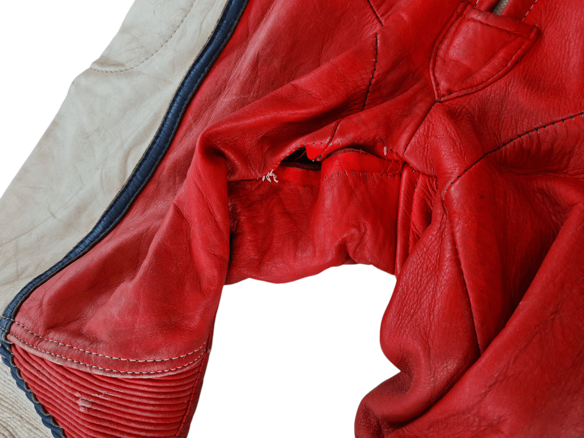 Genuine Leather Racing Overalls Jacket Field Sheer By Nelson Size US 30 / EU 46 - 10 Thumbnail