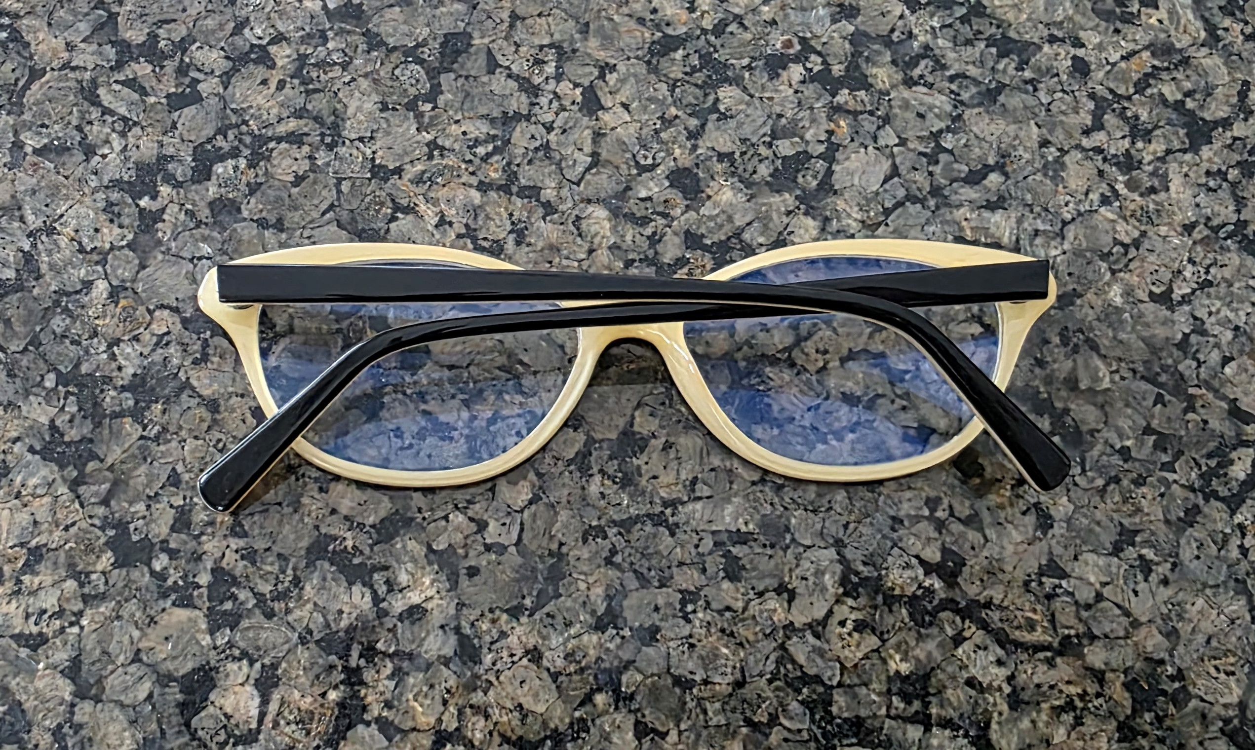 Other Jean Lafont Eyeglasses Victoire 1040 Gloss Black/Tan Cat Size ONE SIZE - 7 Thumbnail