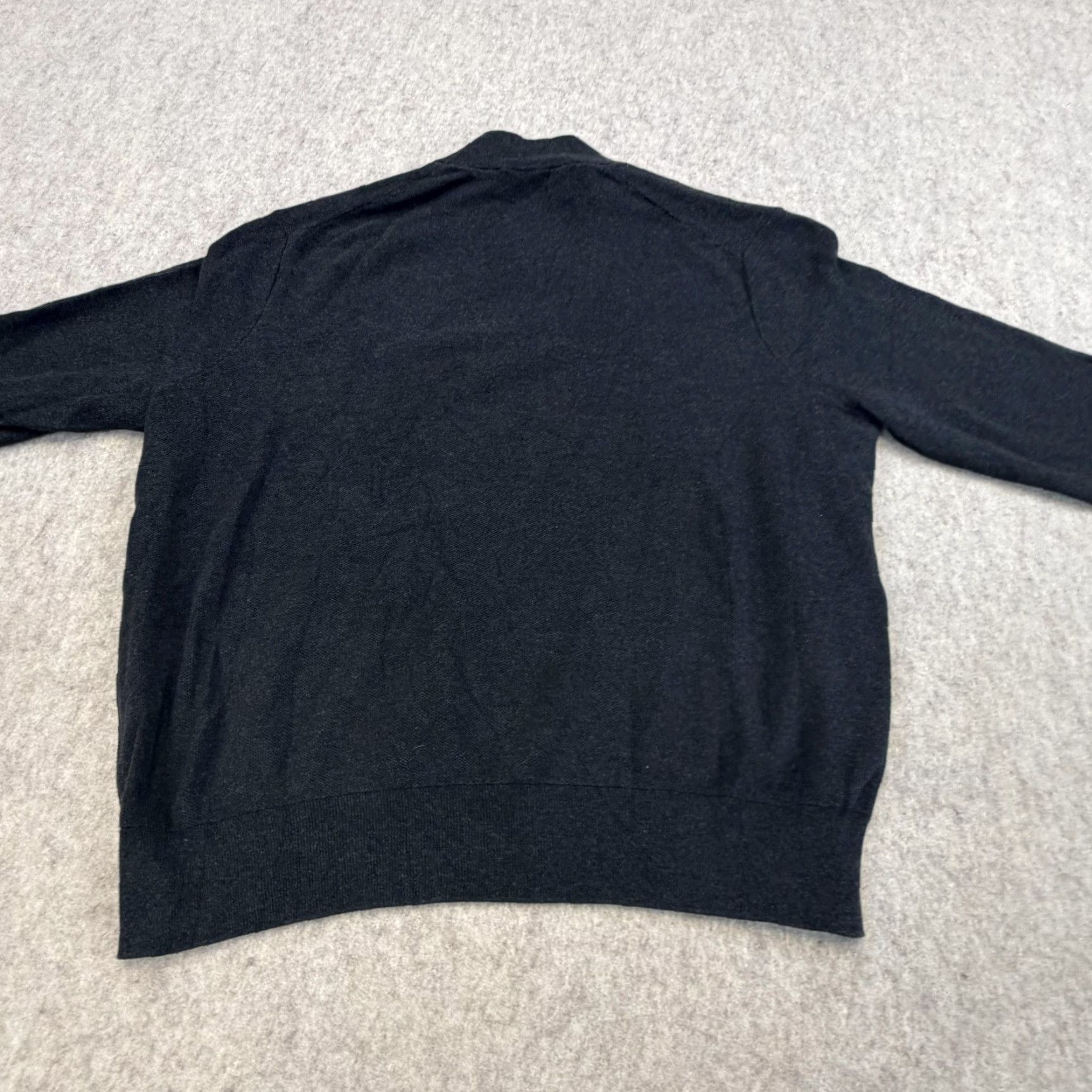 Polo Ralph Lauren Polo Ralph Lauren Sweater Mens 3XB Gray Quarter Zip Mock Neck Knit Big Pony Shirt Big & Tall Mens Gray 3X Size US XXL / EU 58 / 5 - 7 Thumbnail