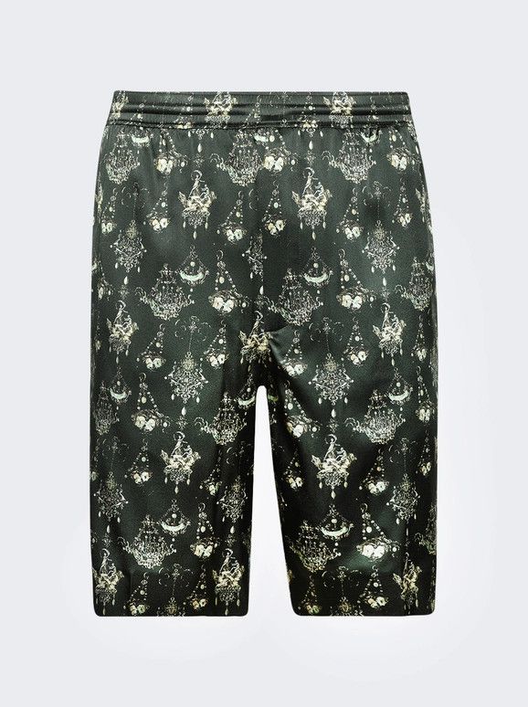 Givenchy o1mle0426 Tailored Joggers Shorts in Green Size US 36 / EU 52 - 1 Thumbnail