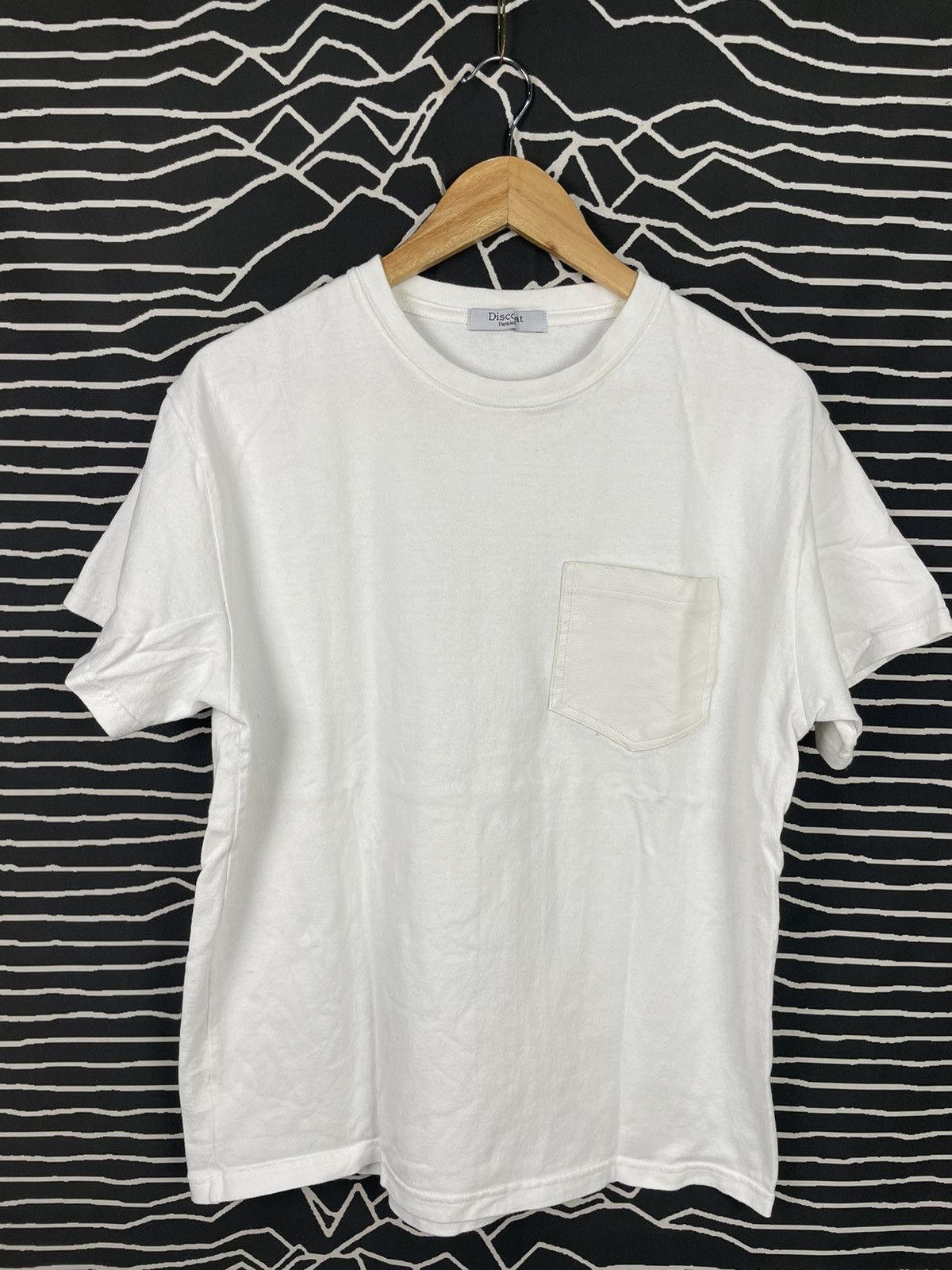 Designer × Japanese Brand × Vintage Vintage Discoat Parisien Leather Pocket Tee Size US L / EU 52-54 / 3 - 1 Thumbnail