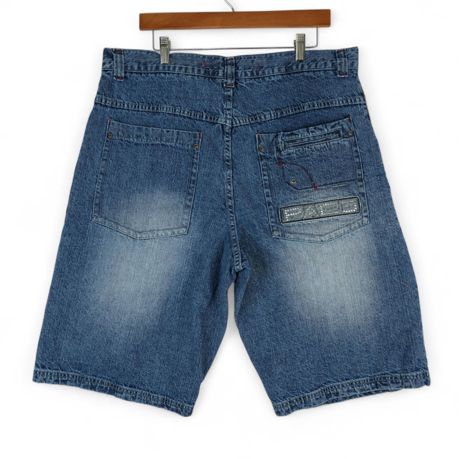 Other Vtg Paco Denim LTD Shorts Mens 38x13 Y2K Baggy Streetwear Size US 38 / EU 54 - 1 Thumbnail