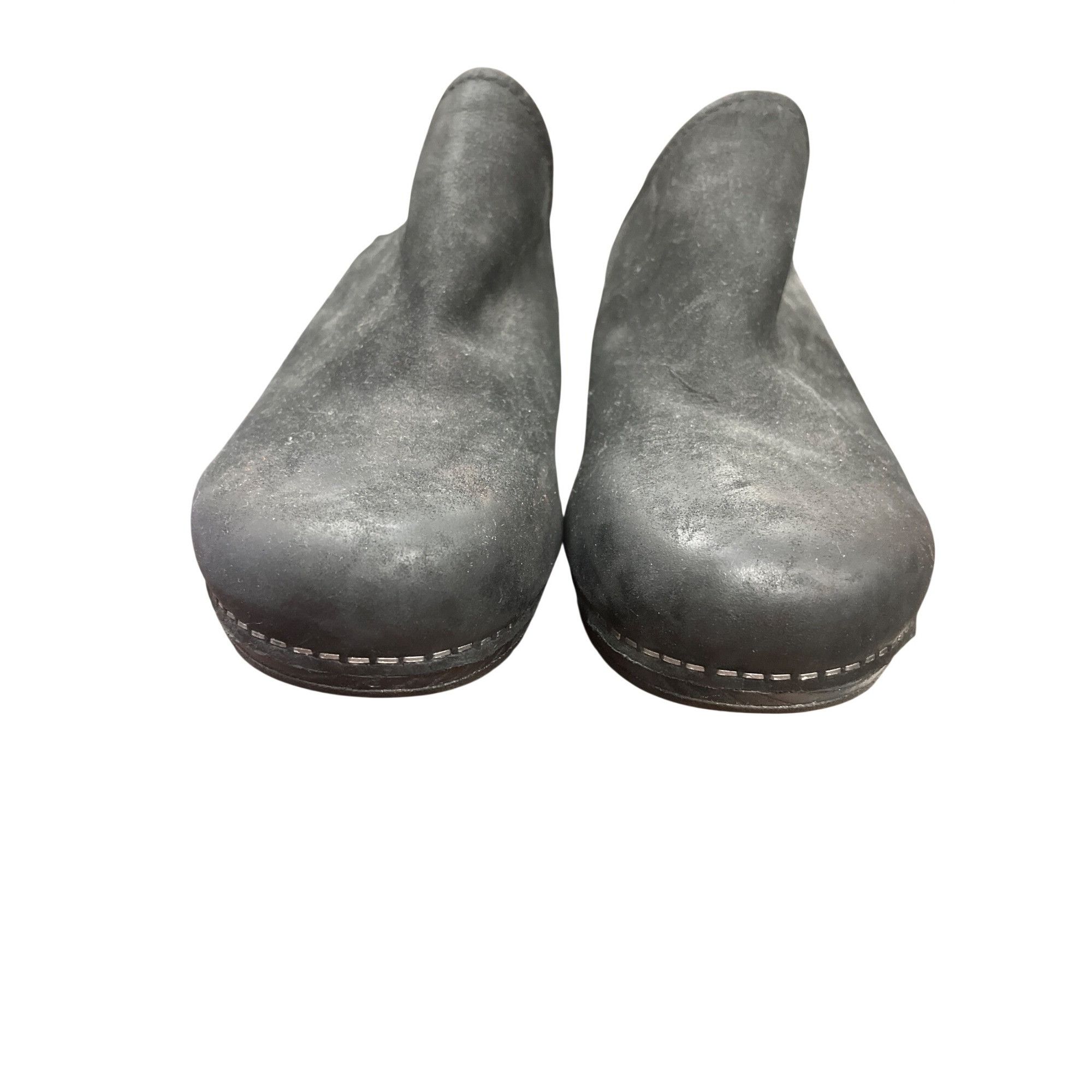 Dansko Dansko wms black leather slip on sandals mules clogs size 10 Size US 10.5 / IT 40.5 - 12 Thumbnail