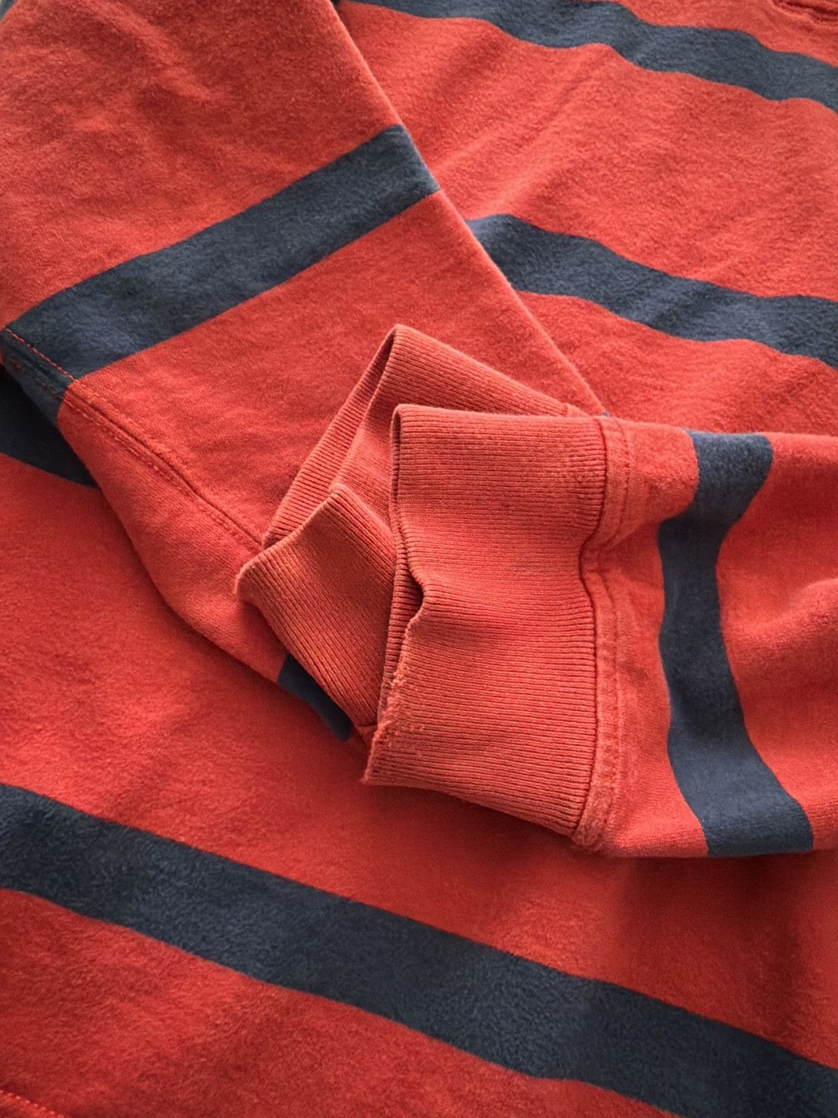 Polo Ralph Lauren Vintage Polo Ralph Lauren Striped Rugby Jersey Shirt Size US XXL / EU 58 / 5 - 4 Thumbnail