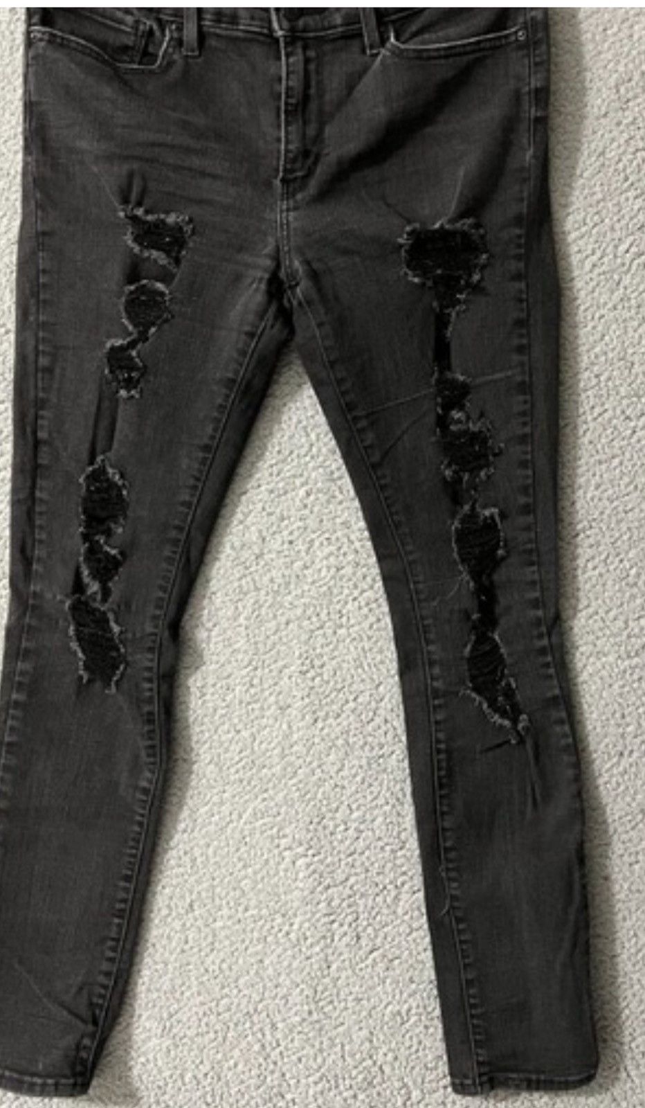 Levi's Levi’s 711 black skinny jeans Size 34" / US 12 / IT 48 - 1 Thumbnail