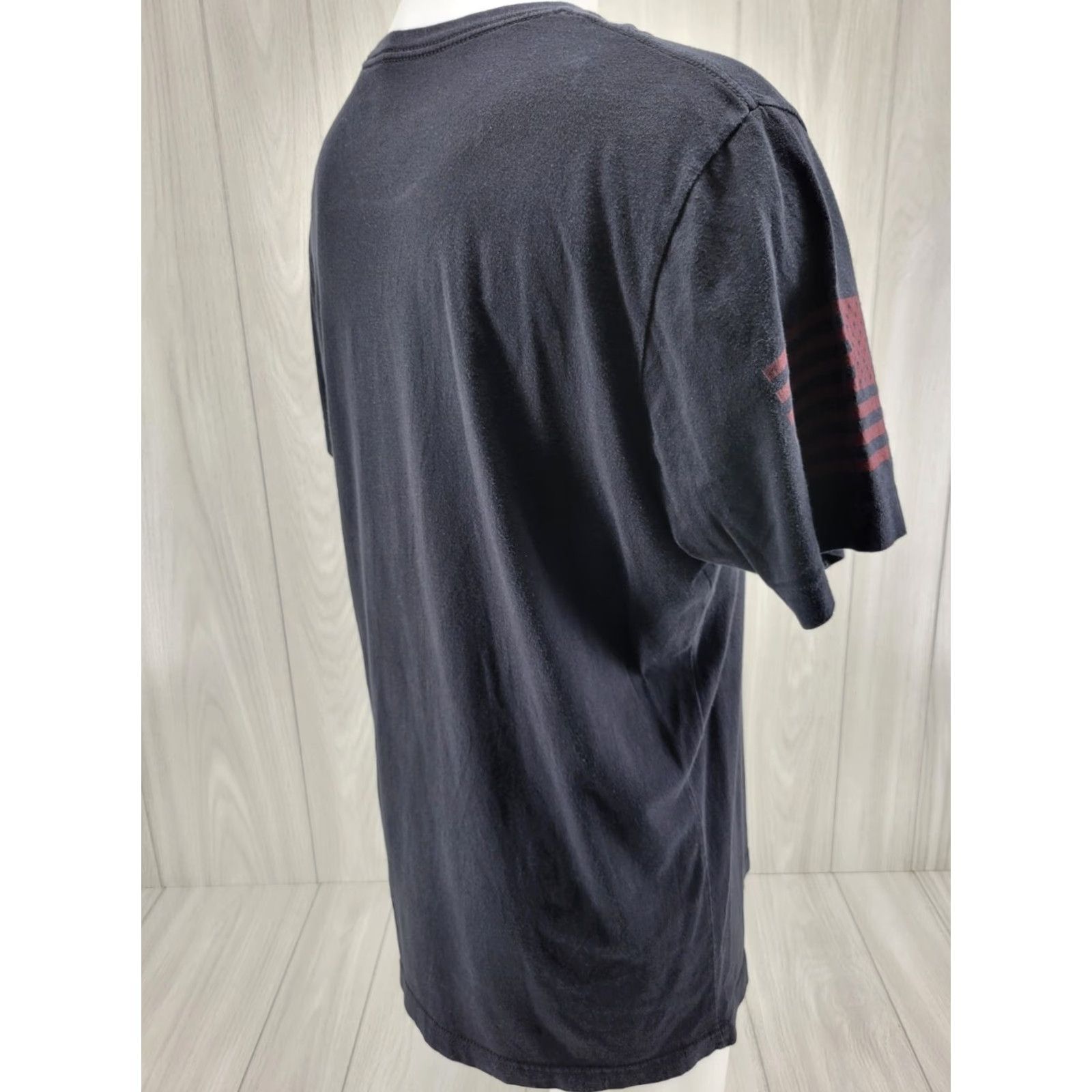 Vintage VINTAGE Grunt Style Uncle Sam Patriotic American Freedom Never Dies 1776 T Shirt Mens XL Black Size US XL / EU 56 / 4 - 7 Thumbnail