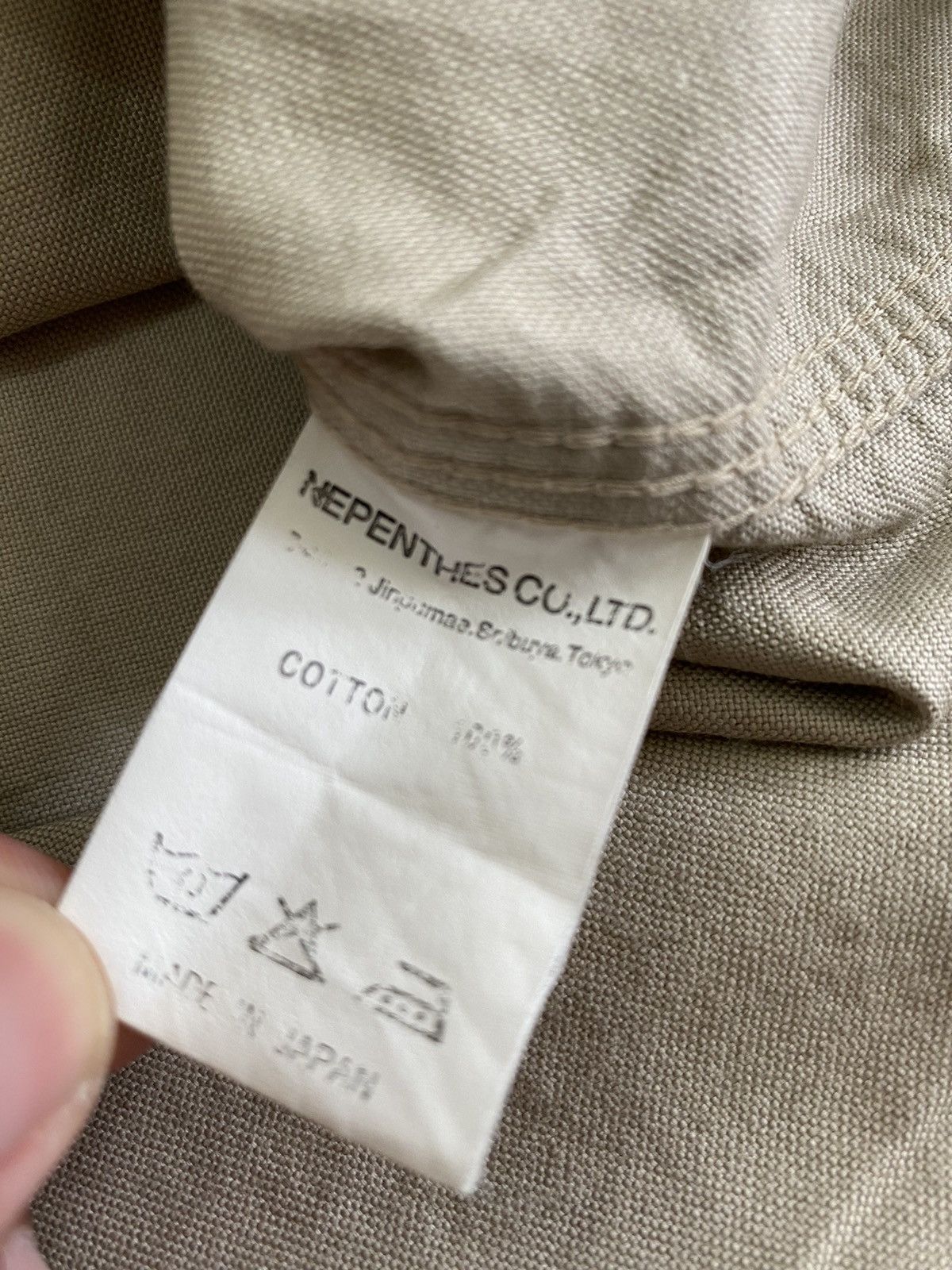 Japanese Brand × Needles × Nepenthes Nepenthes Work Shirt w Double Pocket Size US S / EU 44-46 / 1 - 5 Thumbnail