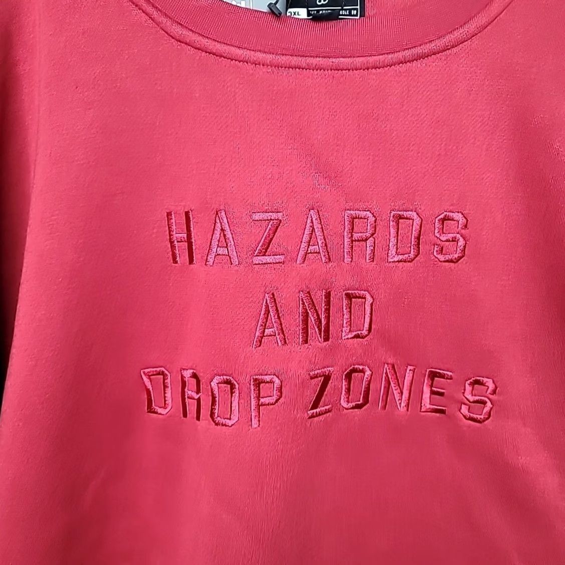 Vintage Waggle Red Hazards & Drop Zones Golfing Crew Sweatshirt Size US XXL / EU 58 / 5 - 3 Thumbnail
