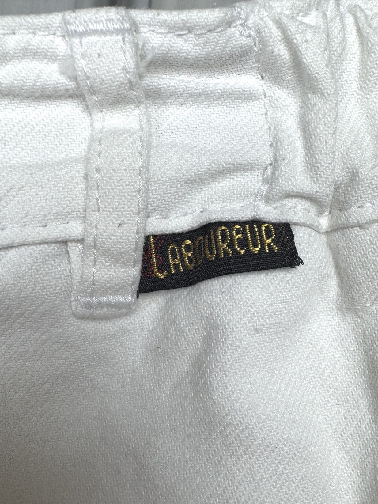 Le Laboureur Le Laboureur Vintage White French Work cotton pants size 40 Size US 30 / EU 46 - 5 Thumbnail