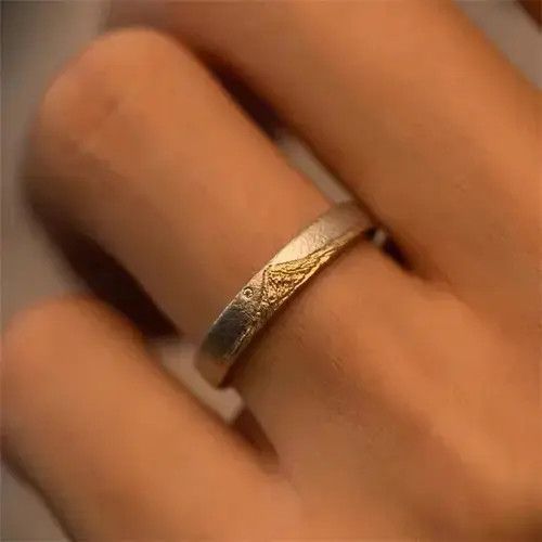 Vintage Men Ring 925 Sterling Silver Jewelry Adjustable GoldMountain Size ONE SIZE - 4 Thumbnail