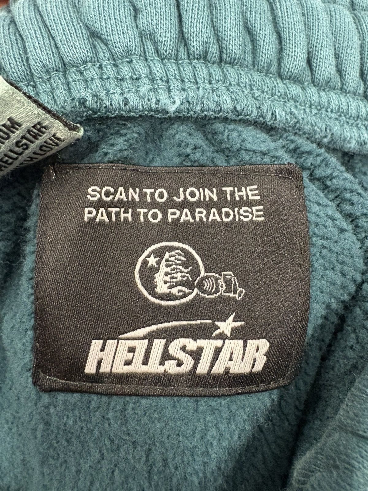 HELLSTAR Hellstar Blue Orange Sweatshorts Size US 31 - 3 Thumbnail
