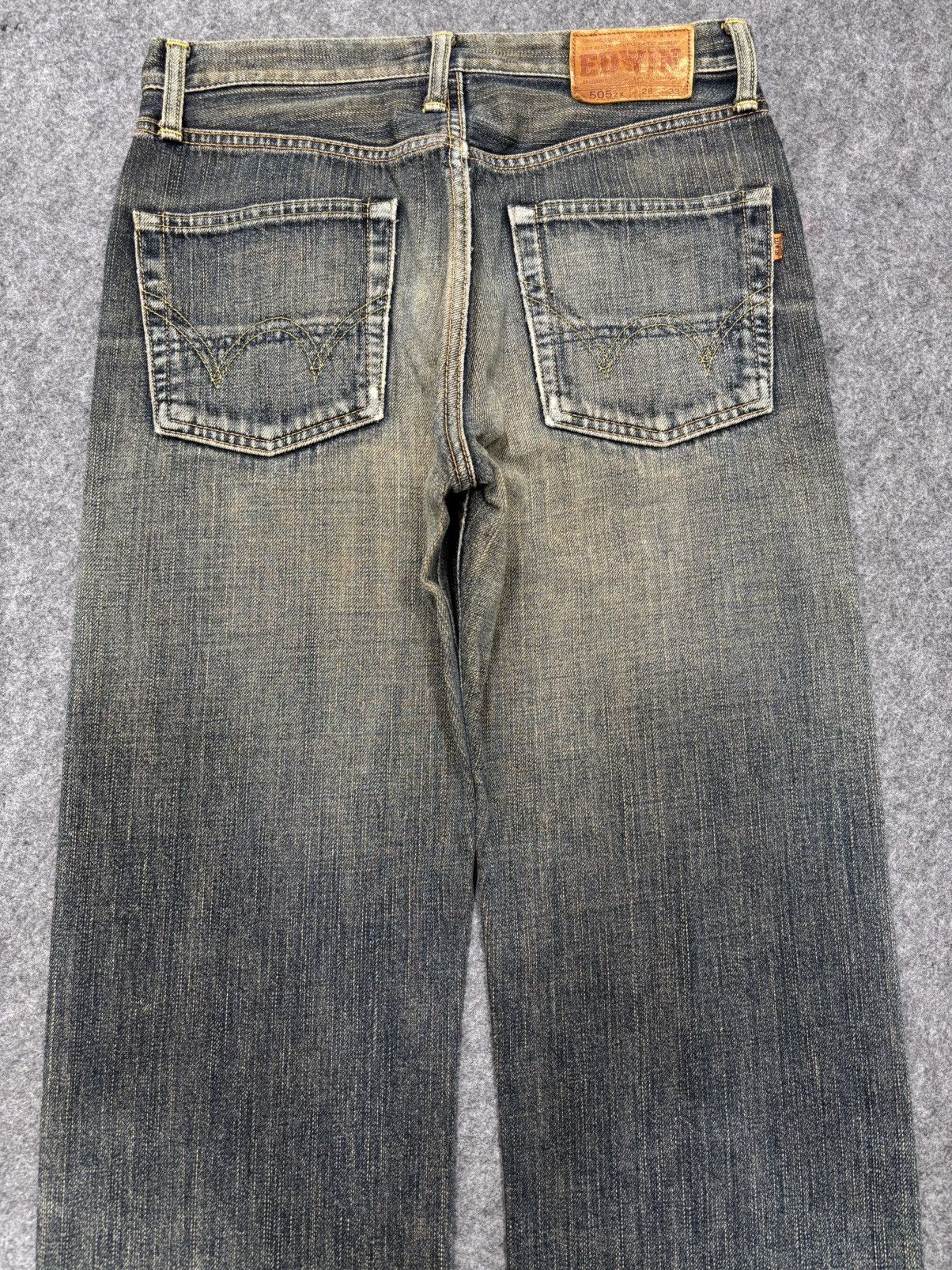 Japanese Brand 💥Insane 90s Mudwash💥Rare Edwin Rusty Selvedge Denim F659 Size US 30 / EU 46 - 12 Thumbnail