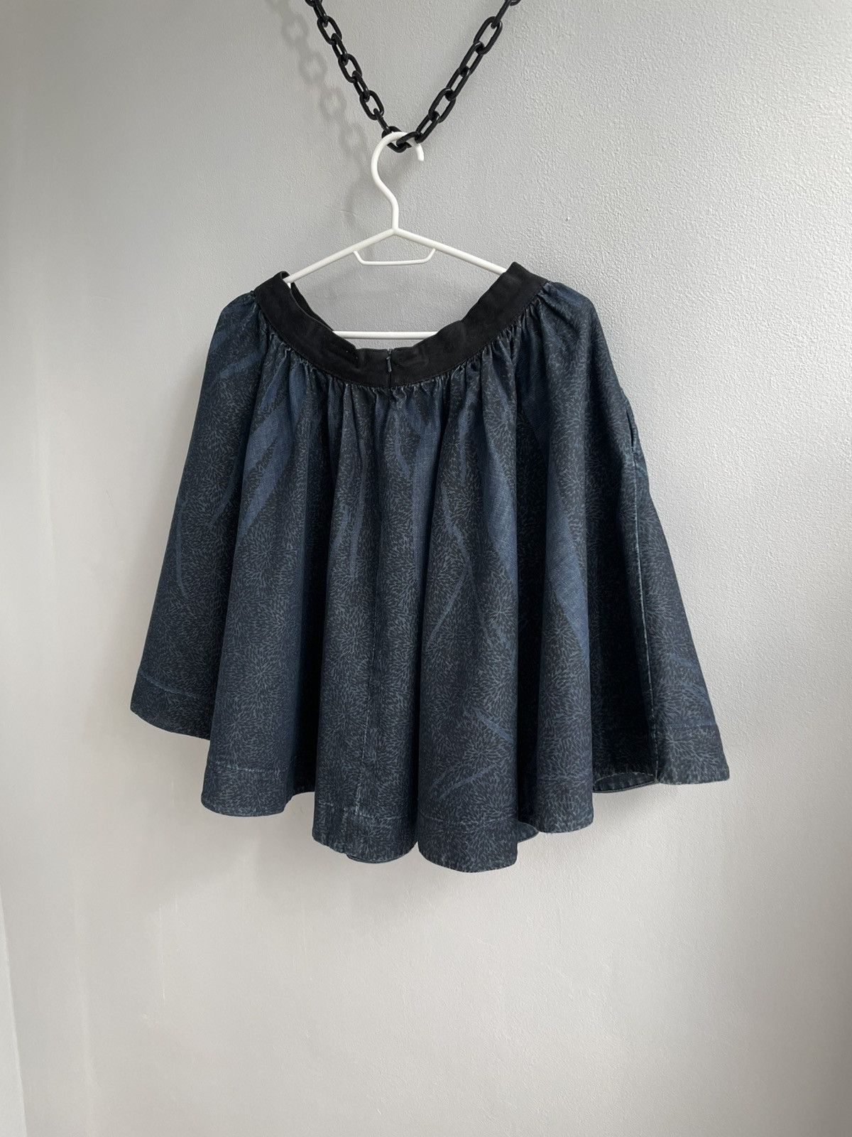 Miss Sixty Miss Sixty Vintage Y2K Denim Doris Midi Skirt Avant Garde Size 34" / US 12 / IT 48 - 12 Thumbnail
