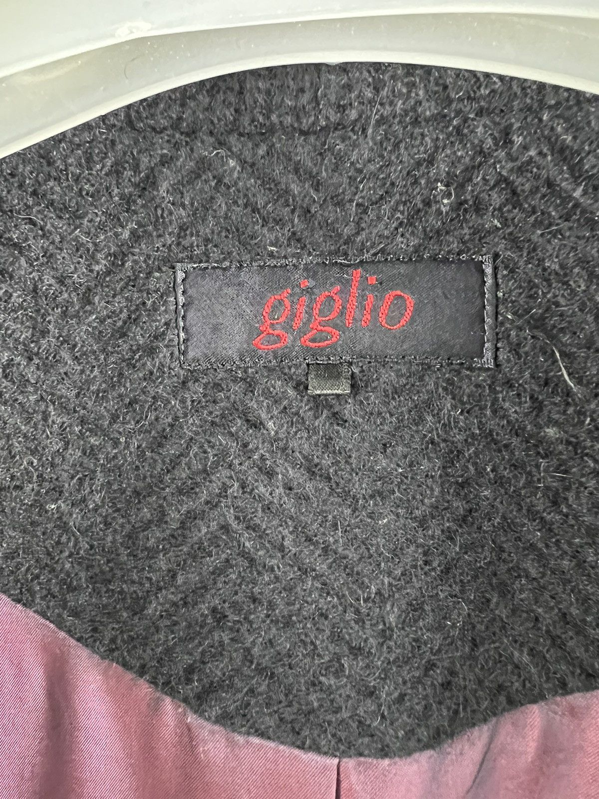 Other 🔥 black Wool Knit Giglio hoodie Long Coat Size S / US 4 / IT 40 - 8 Thumbnail