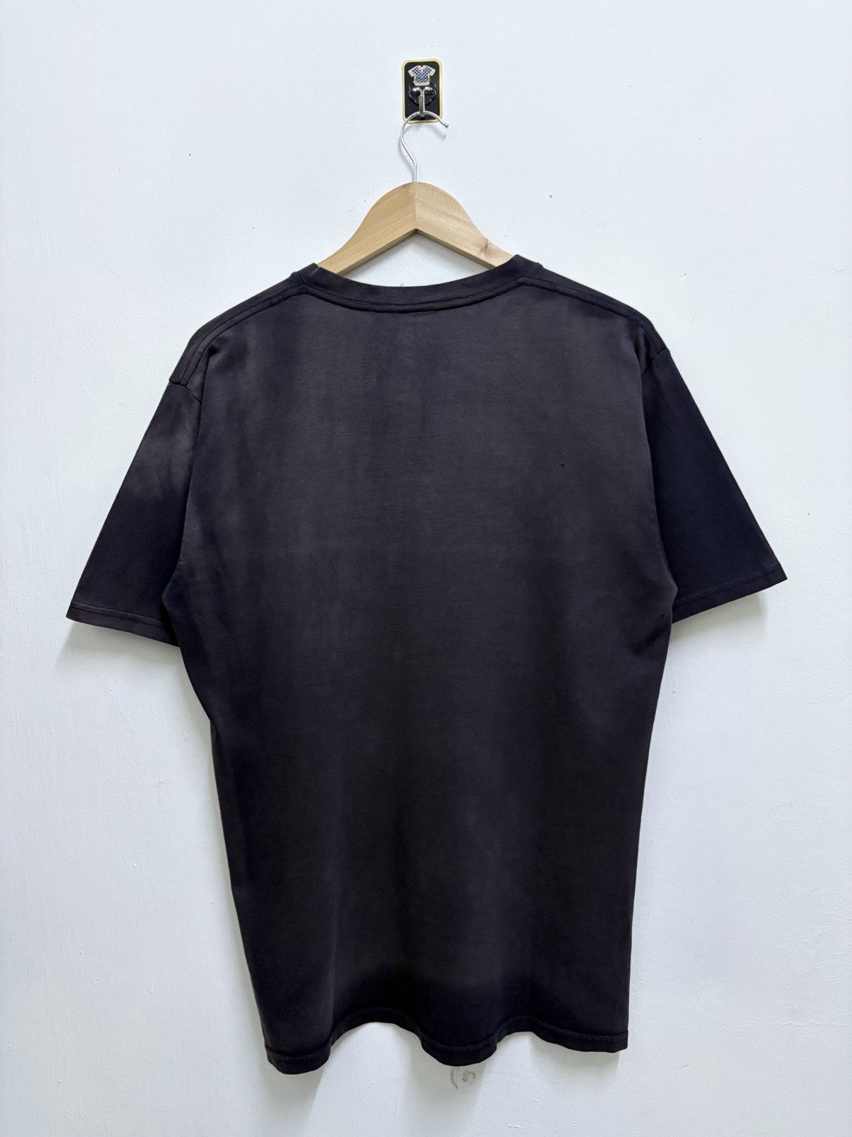 Nike Vintage 90's Nike Swoosh - Faded Distress T-Shirt Size US M / EU 48-50 / 2 - 2 Thumbnail