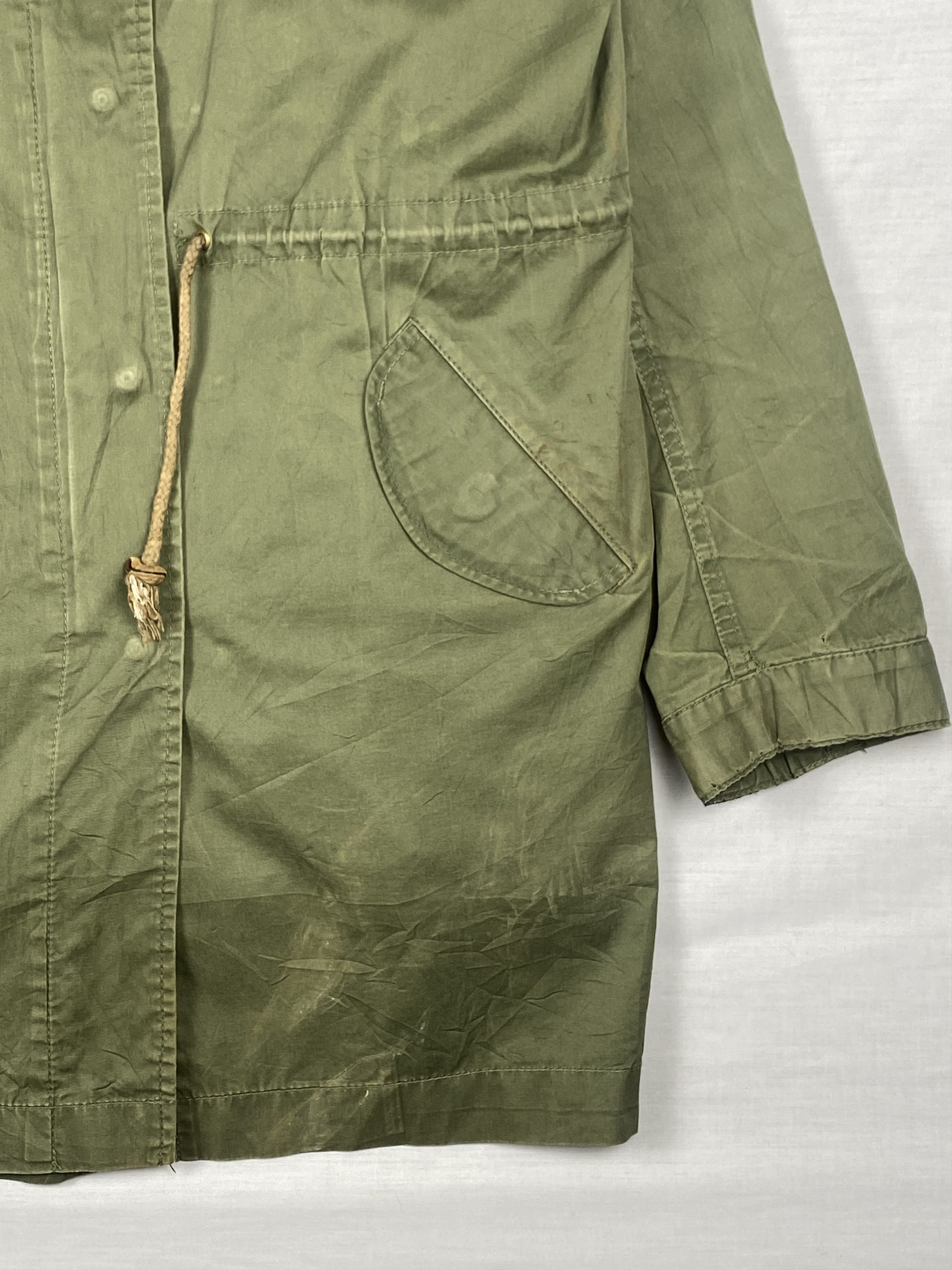Japanese Brand Vintage Japanese Quilted Lining Zip Up Parka Jacket Size US M / EU 48-50 / 2 - 6 Thumbnail