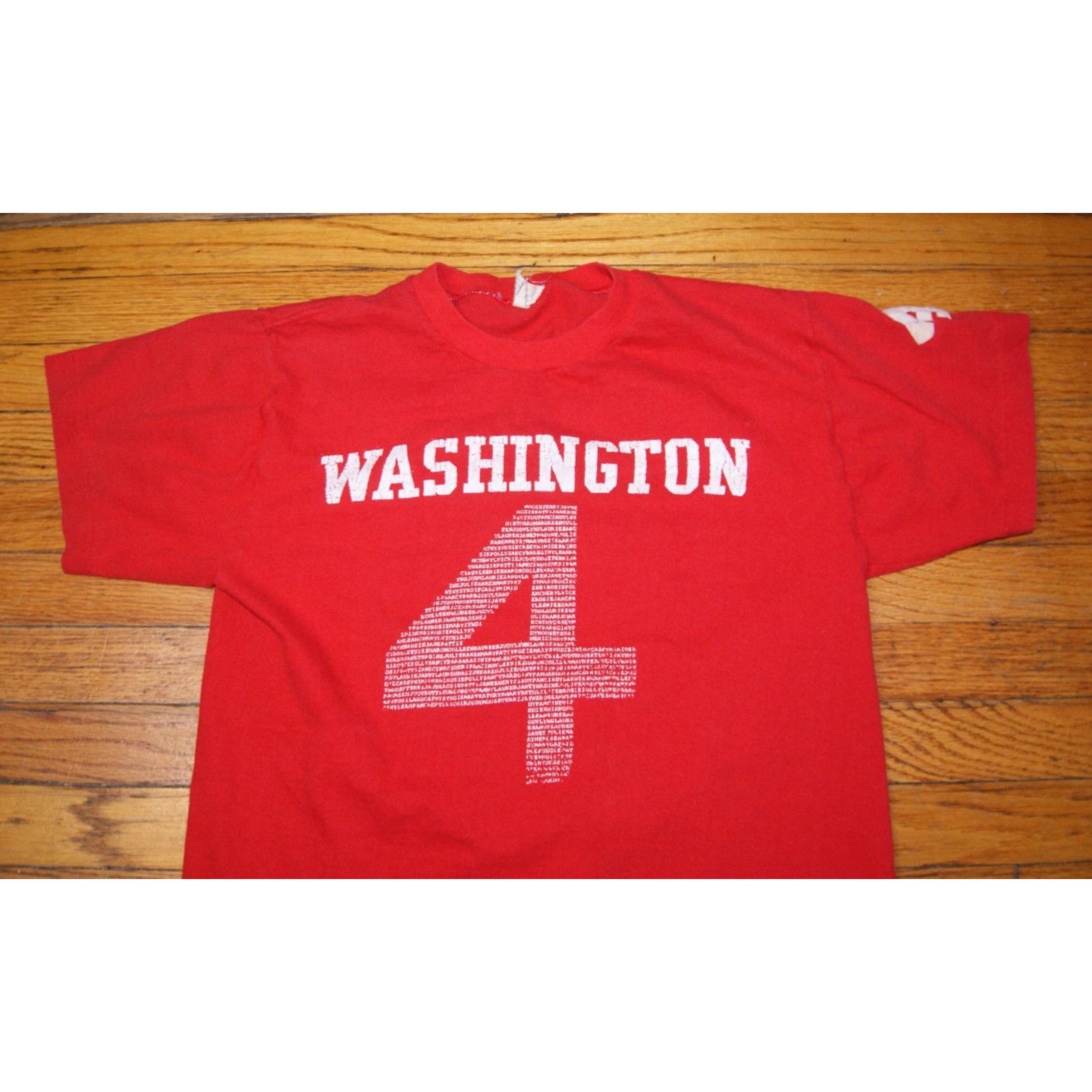 Vintage VTG M TShirt Powder Puff Football Washington Single Stitch Size US M / EU 48-50 / 2 - 3 Thumbnail